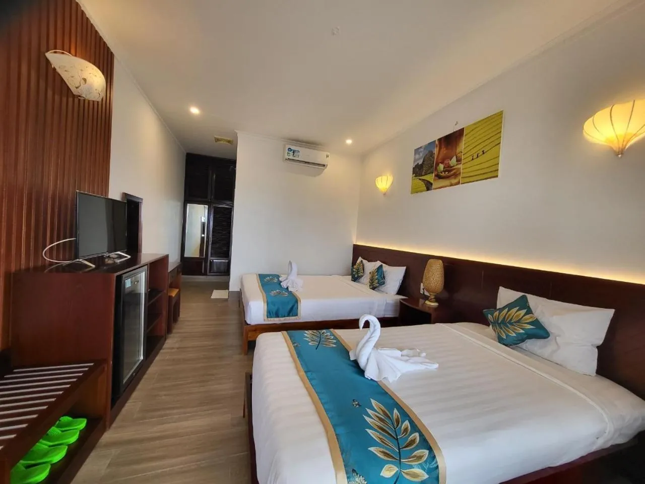 Bed in Ravenala Muine Resort