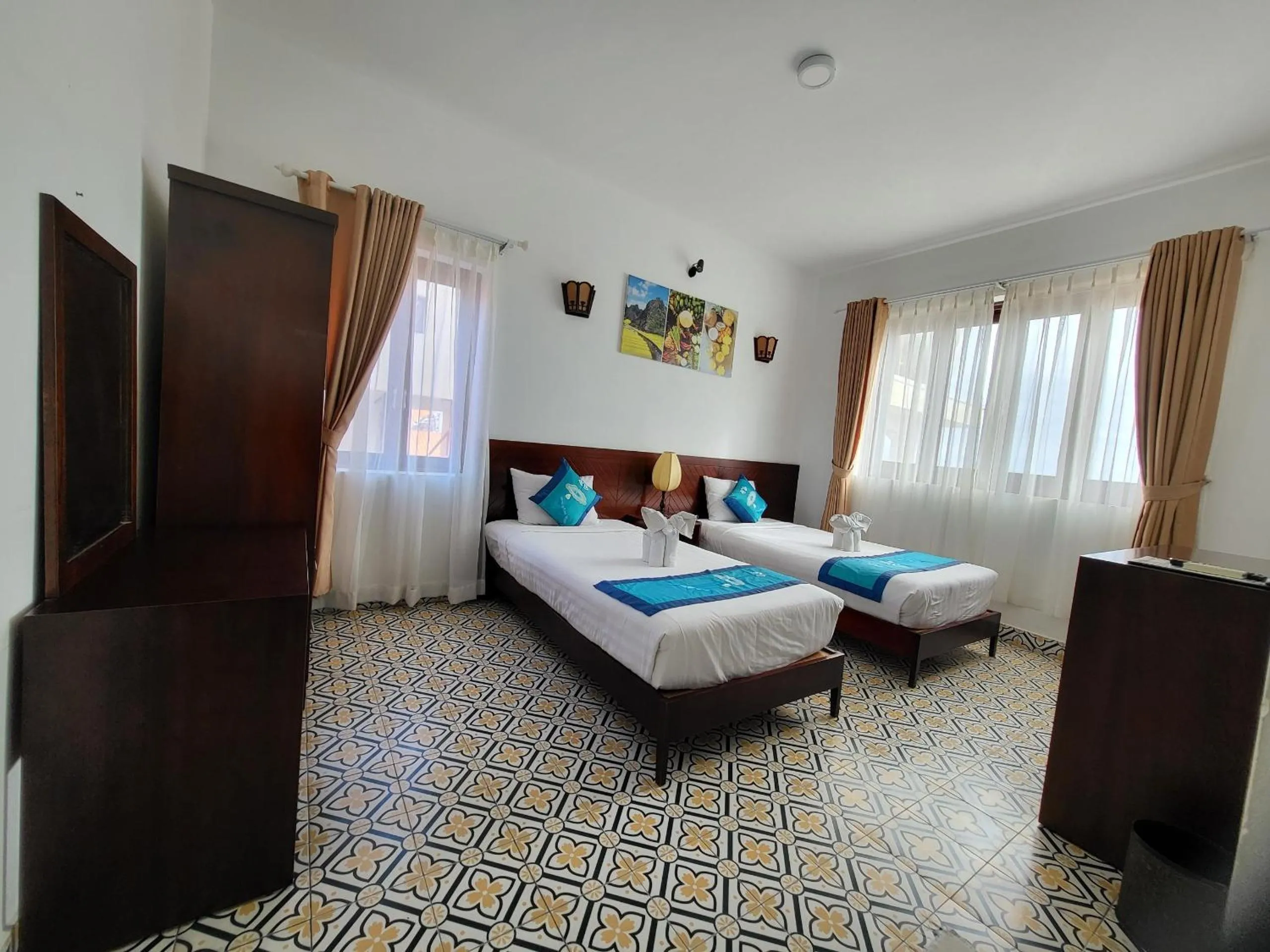 Bed in Ravenala Muine Resort