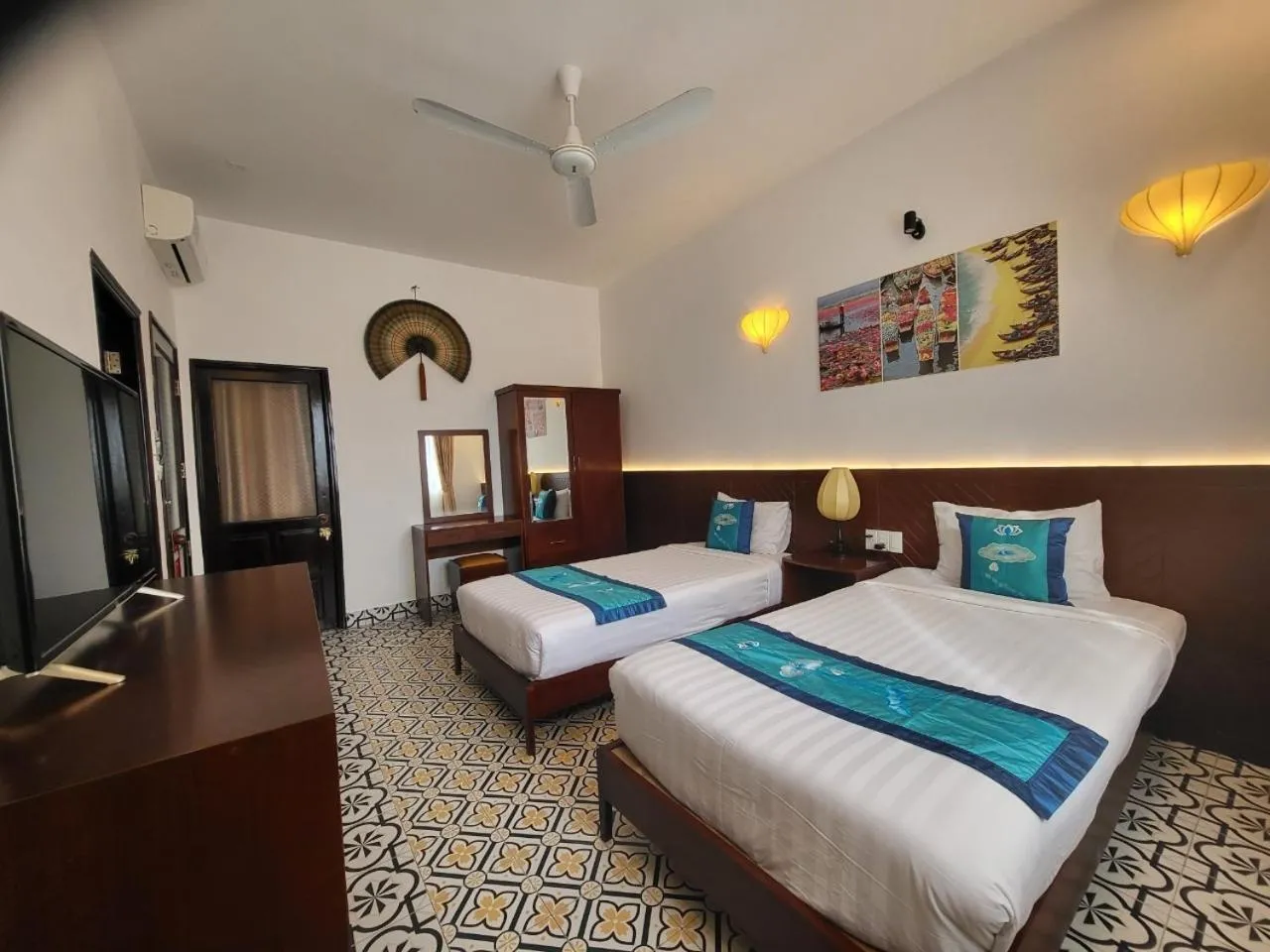 Bed in Ravenala Muine Resort