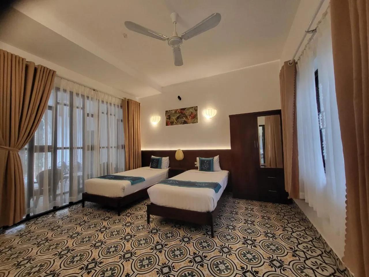 Bed in Ravenala Muine Resort