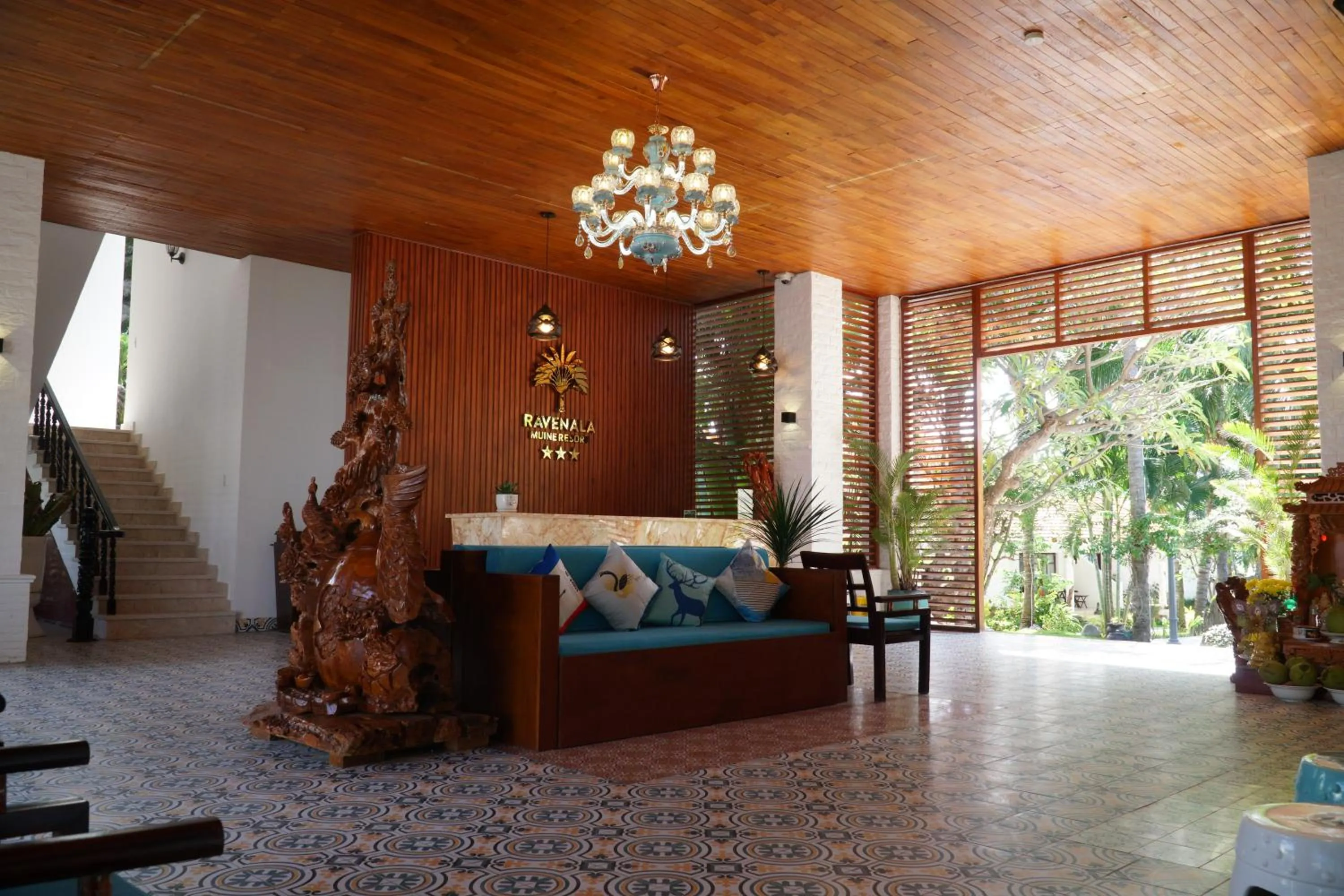 Living room in Ravenala Muine Resort