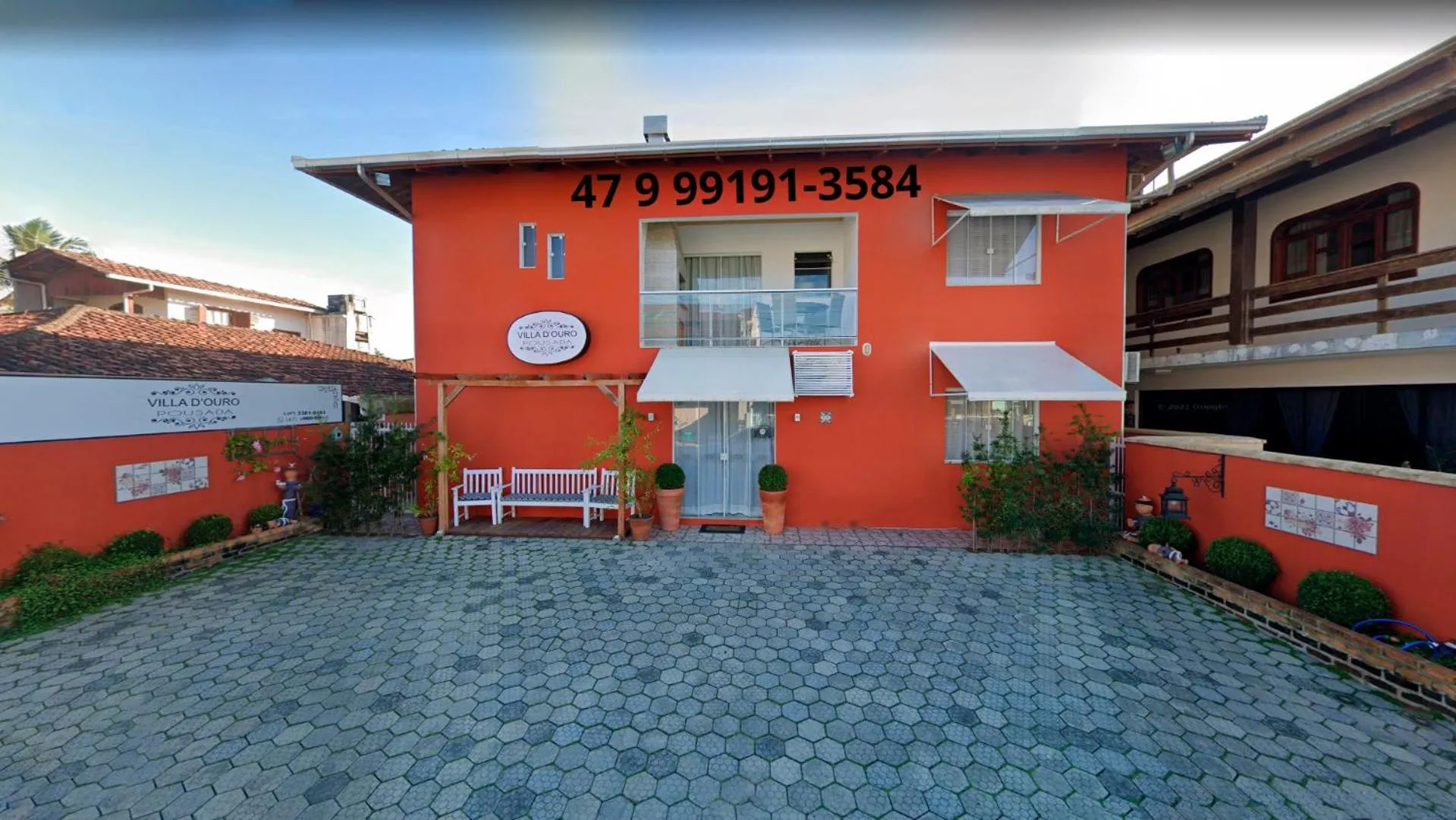 Property building in Pousada Villa D'Ouro