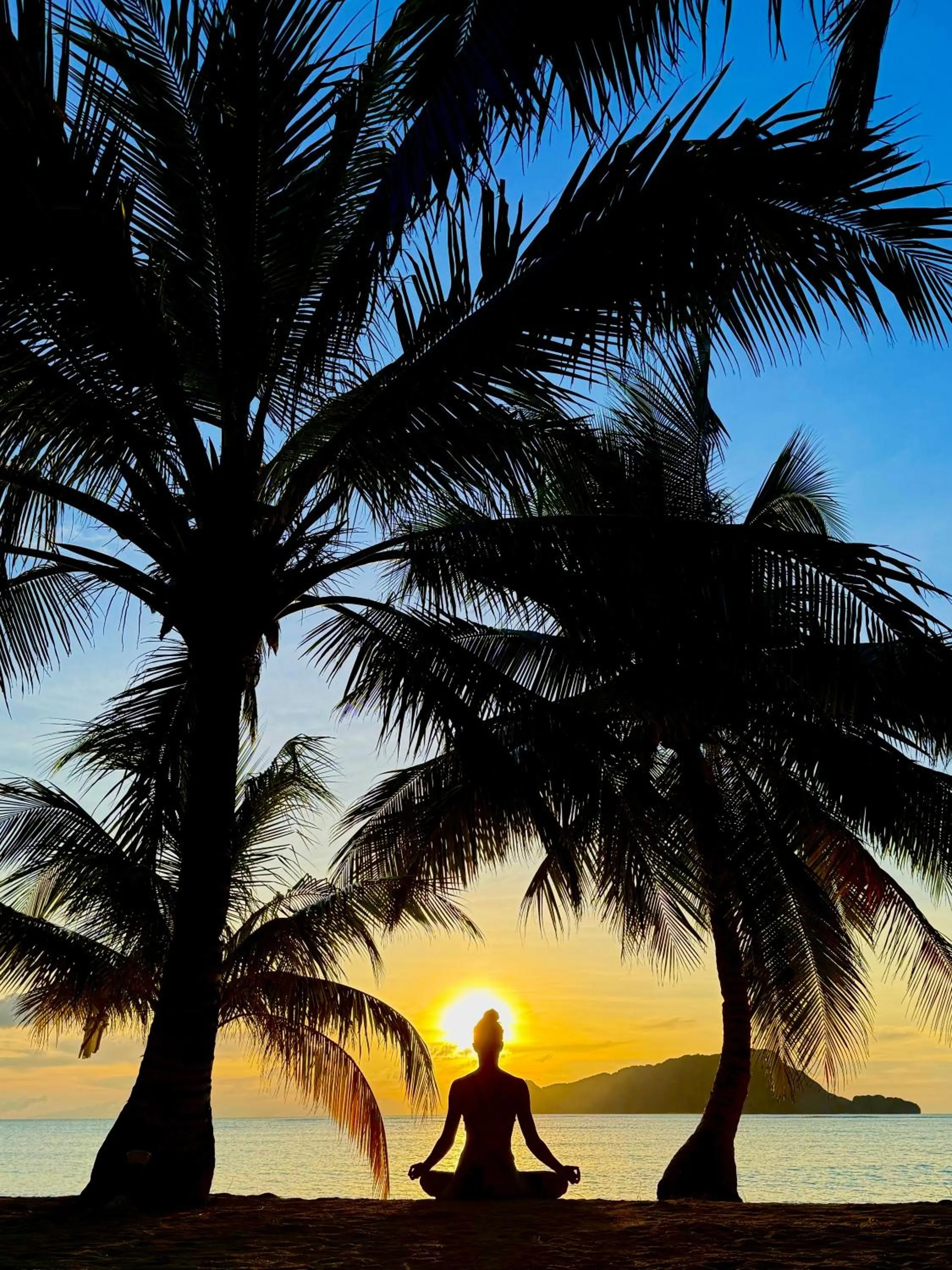 Sunset in San Nicolas Private Beach