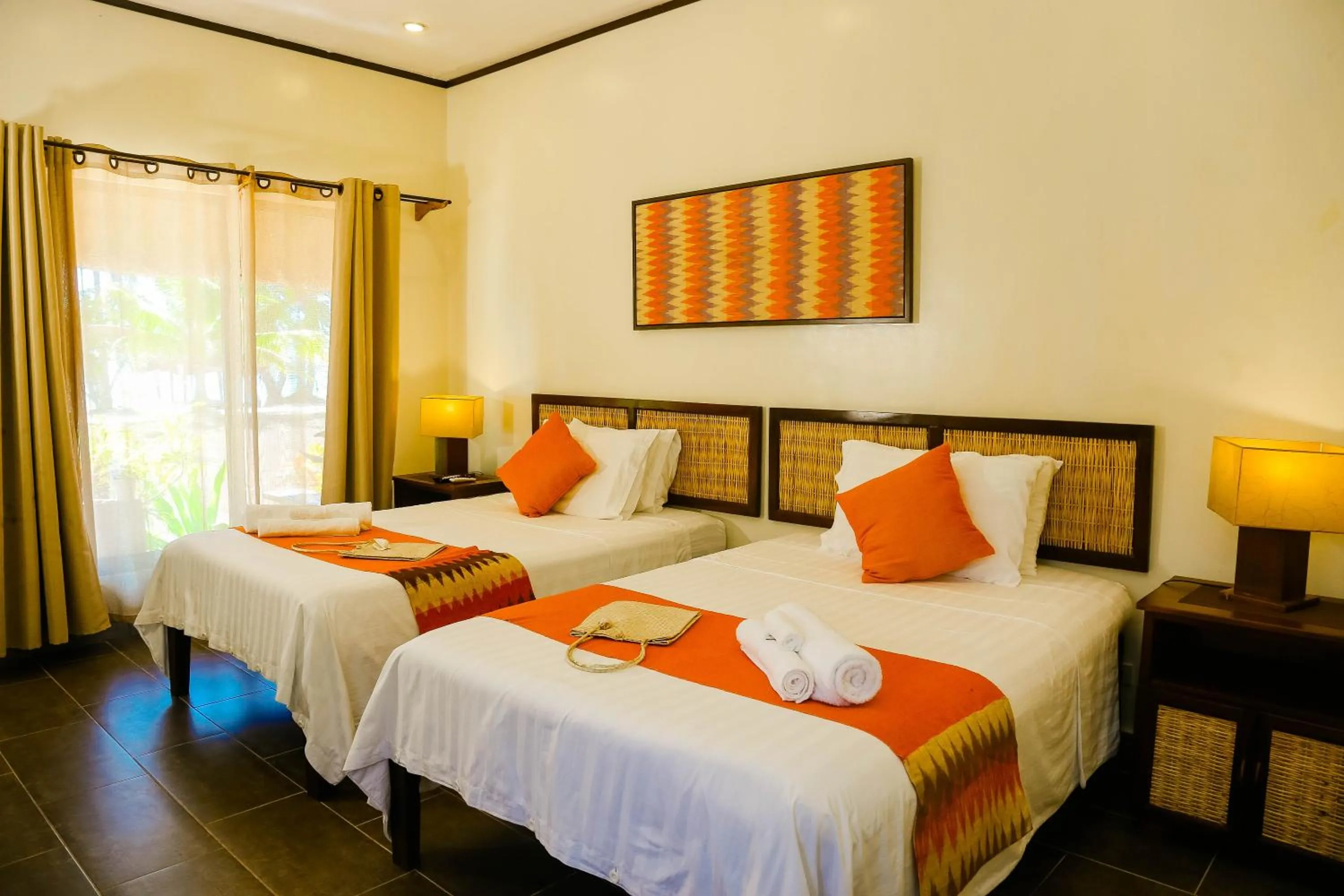 Bed in San Nicolas Private Beach