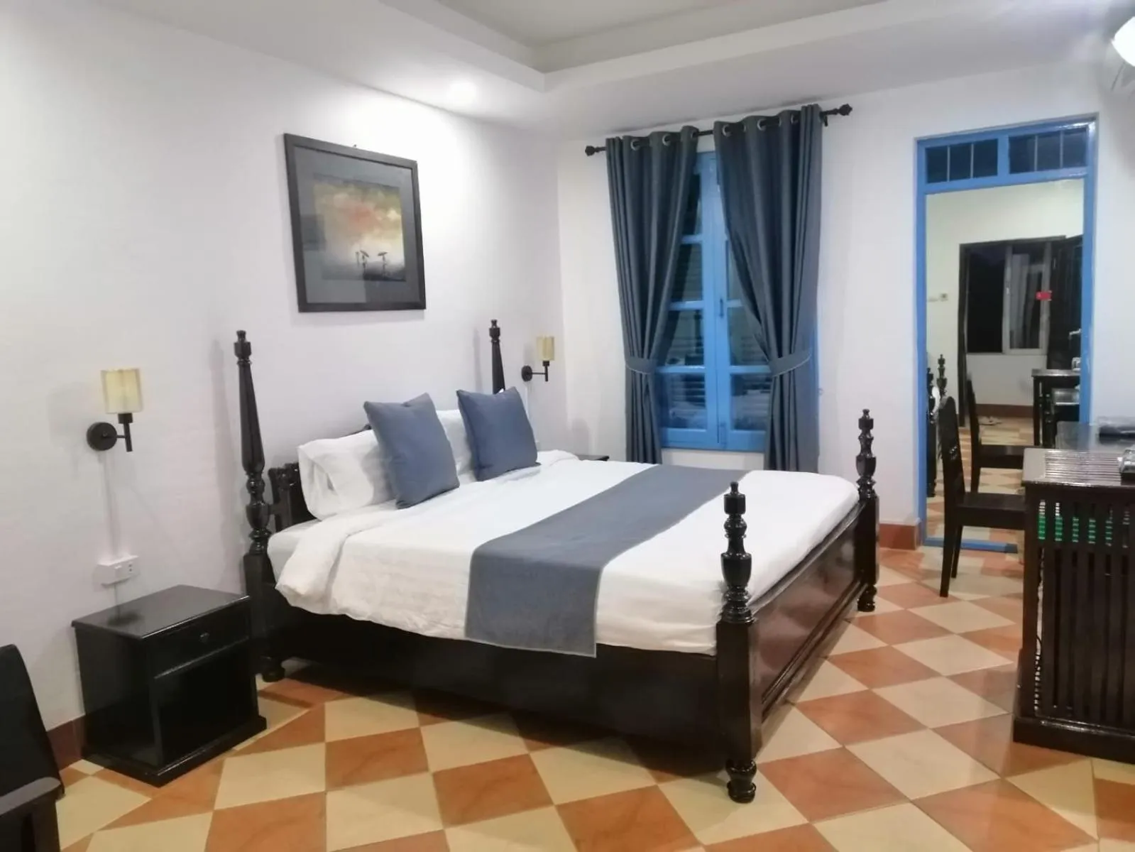 Bedroom, Bed in Villa Merry Lao Ban Aphay