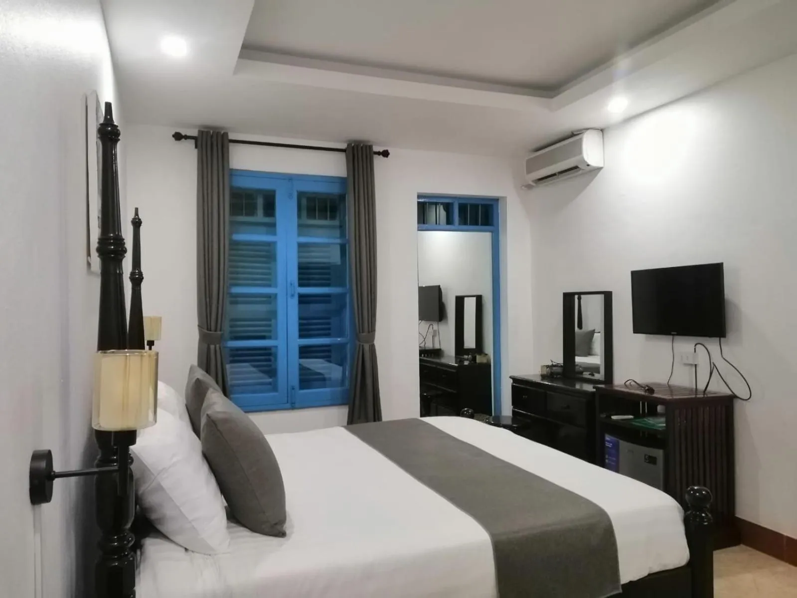 Bed in Villa Merry Lao Ban Aphay