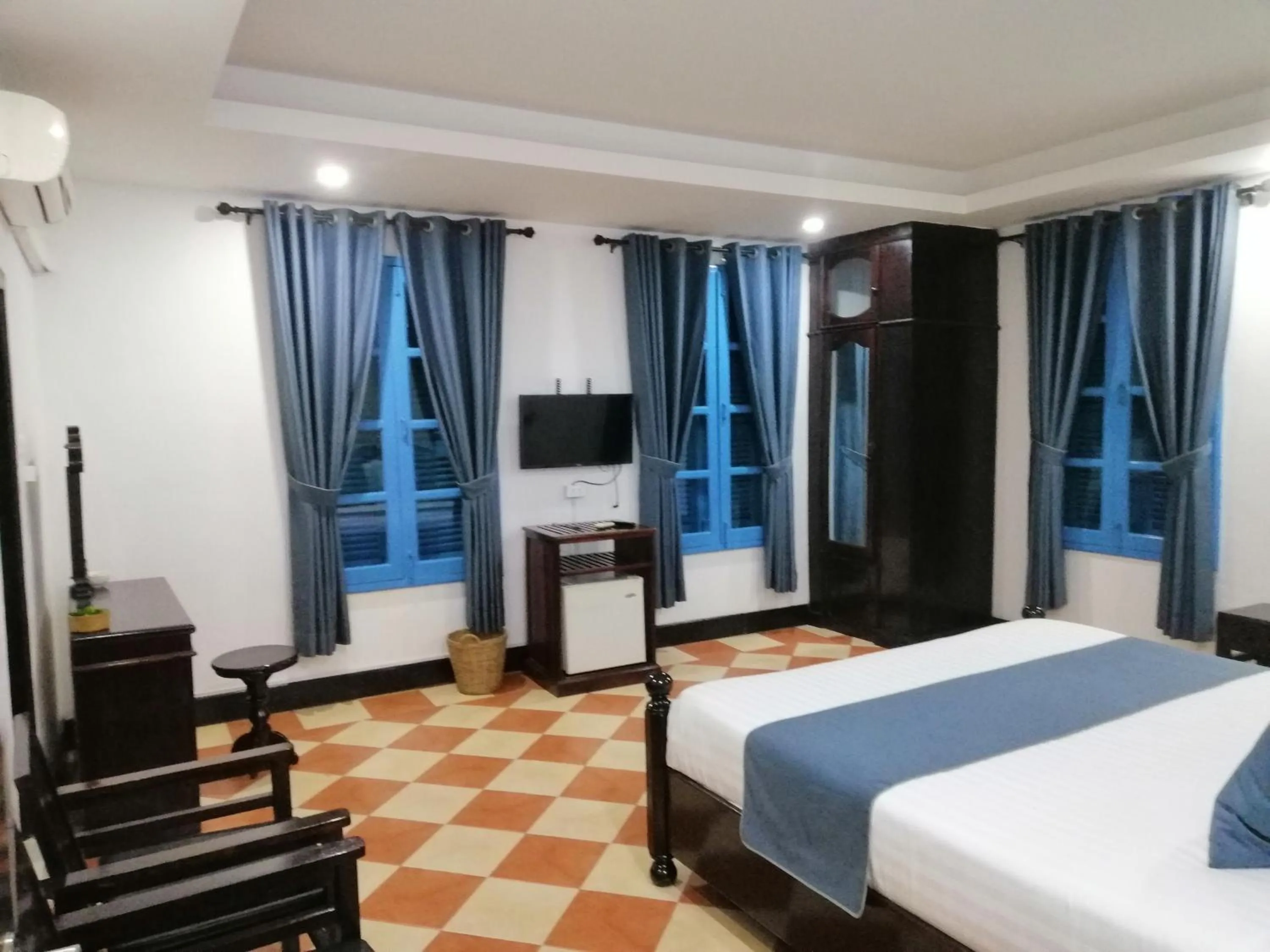 Bedroom, Bed in Villa Merry Lao Ban Aphay