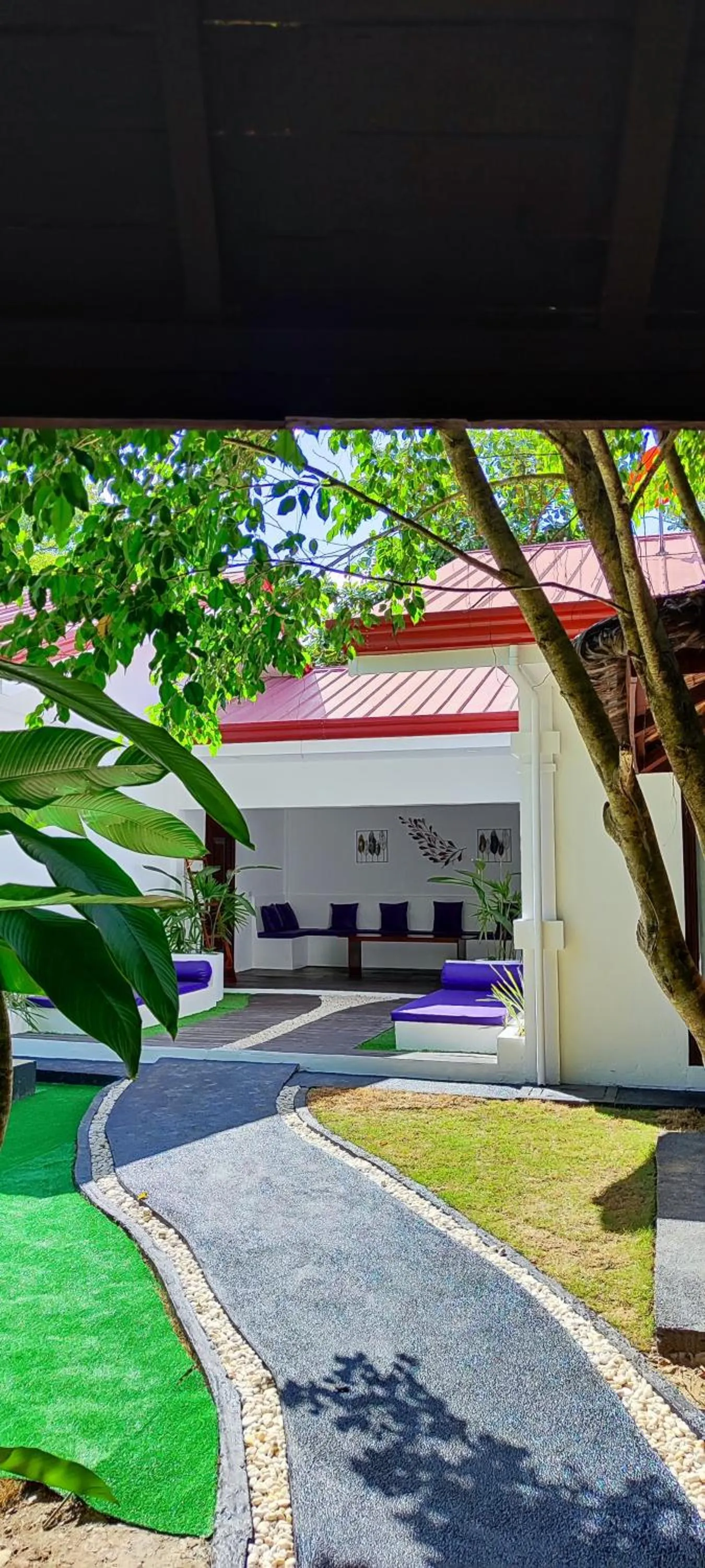 Garden in Carpe Diem Villas & Resort