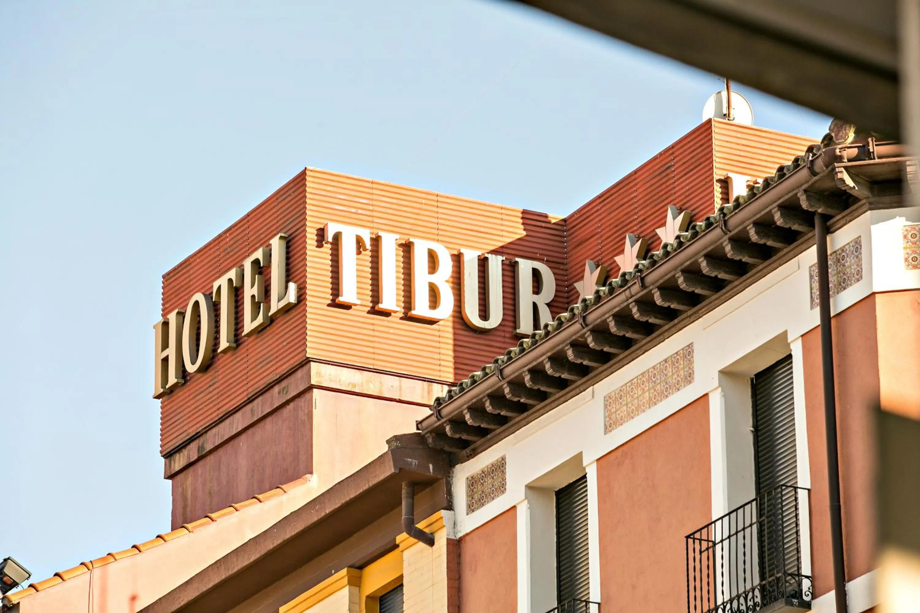 Facade/entrance in Hotel Tibur