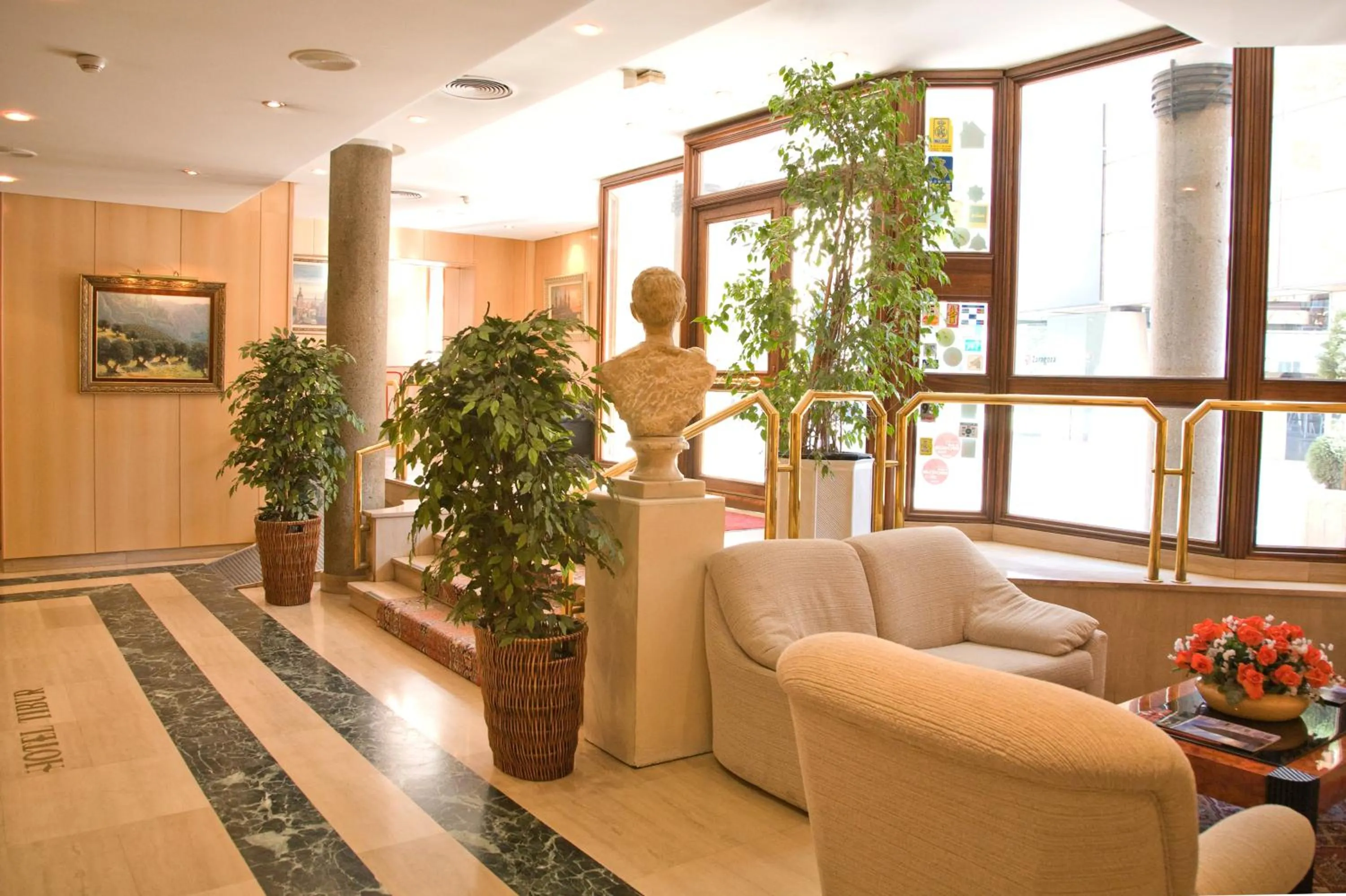 Lobby or reception in Hotel Tibur