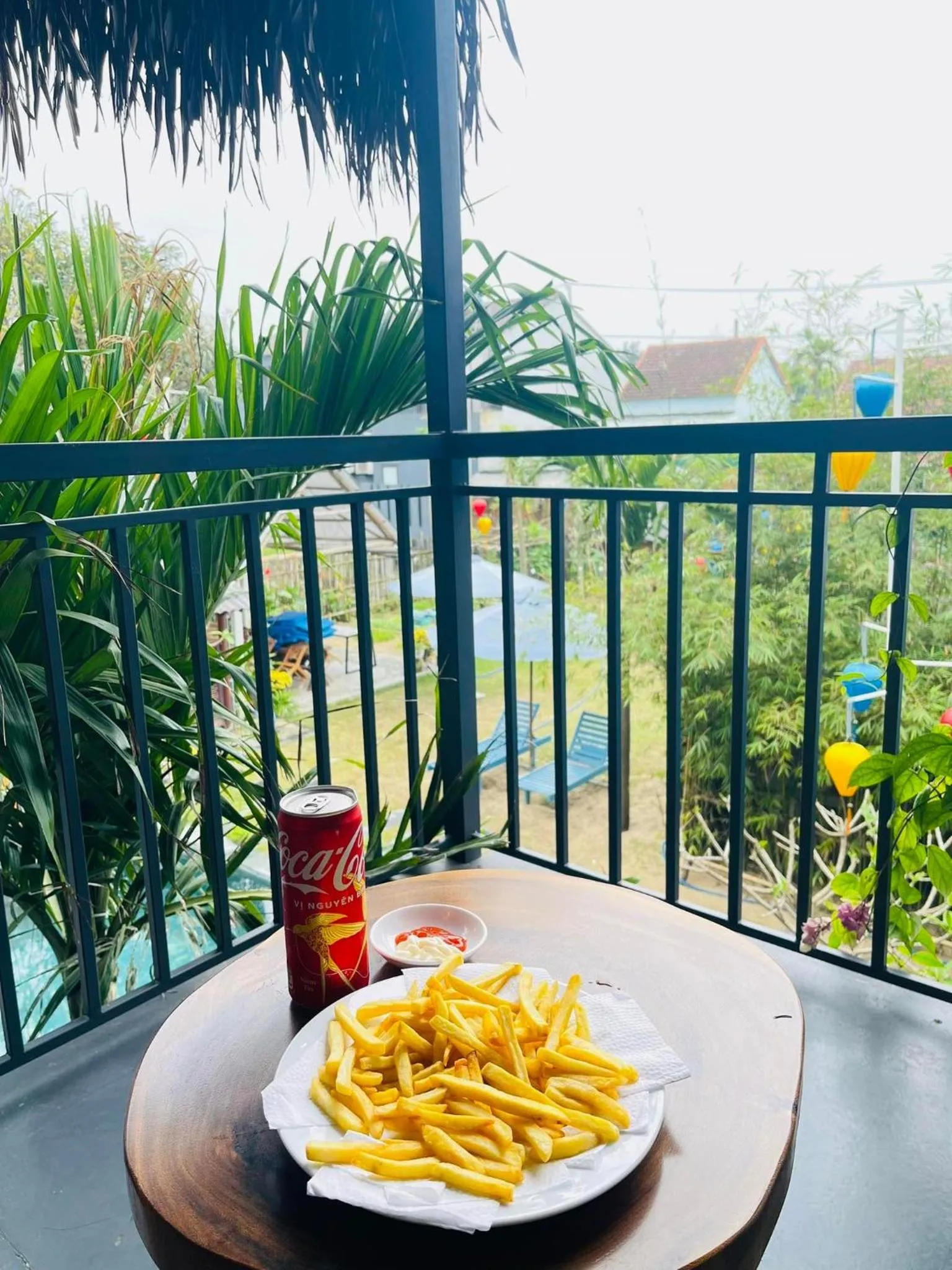 Balcony/Terrace in Ngoc An Bang Villa