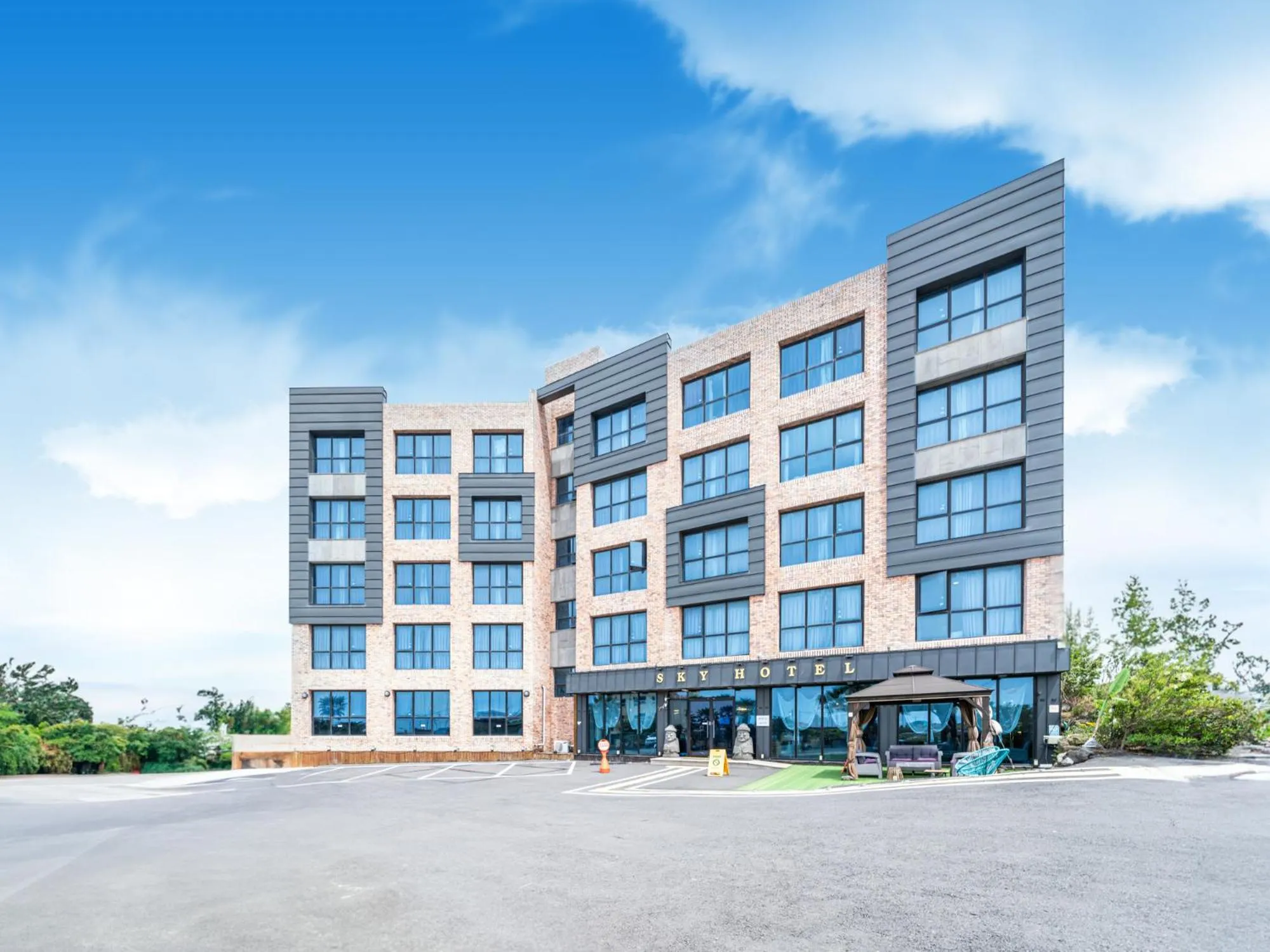 Property Building in jeju skyhotel