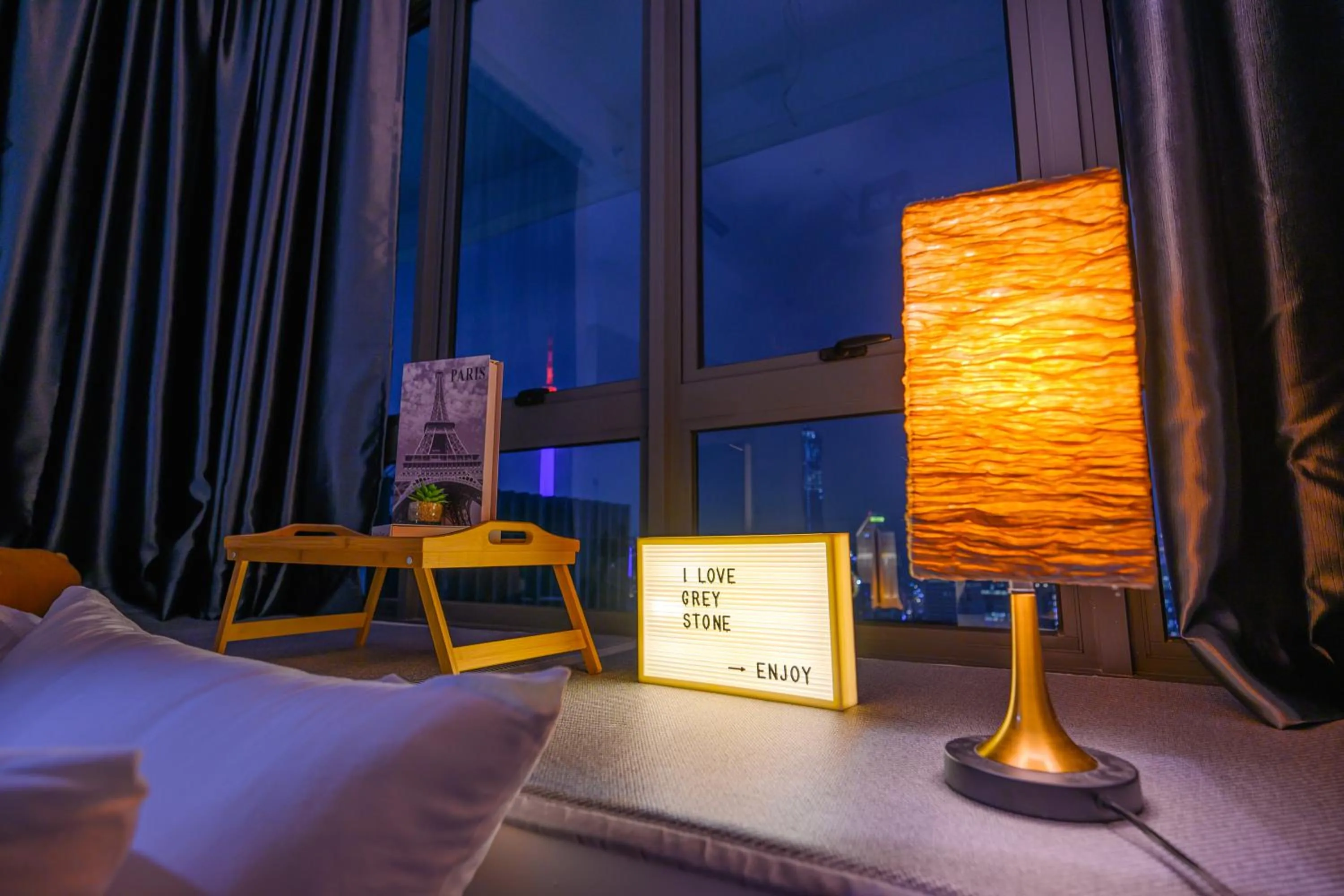 View (from property/room), Bed in Greystone Colony KLCC