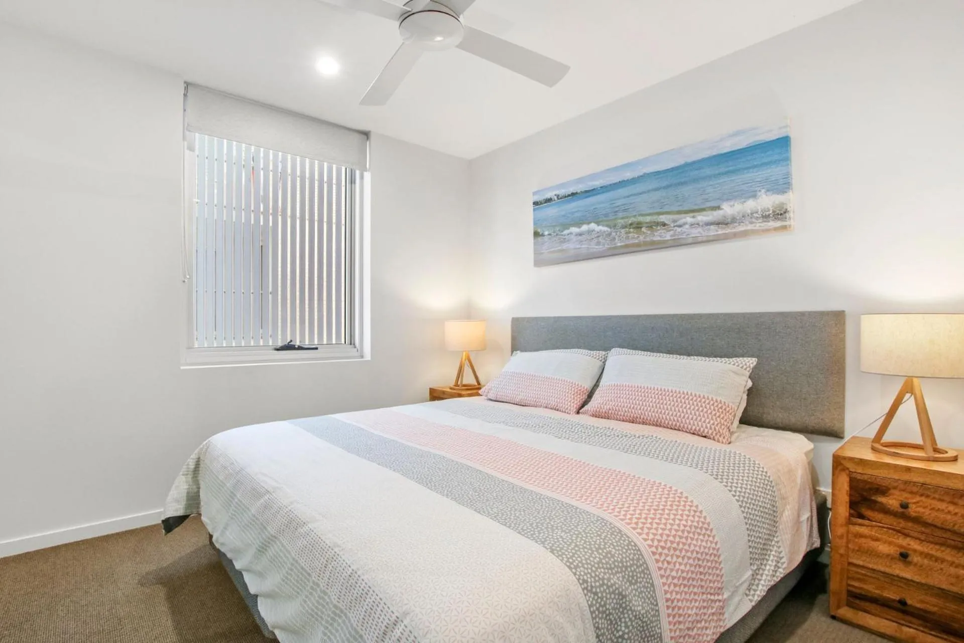 Bed in Aquaview Unit 304 Kings Beach