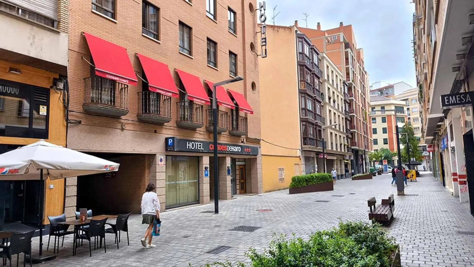 City view in Hotel Condes de Haro