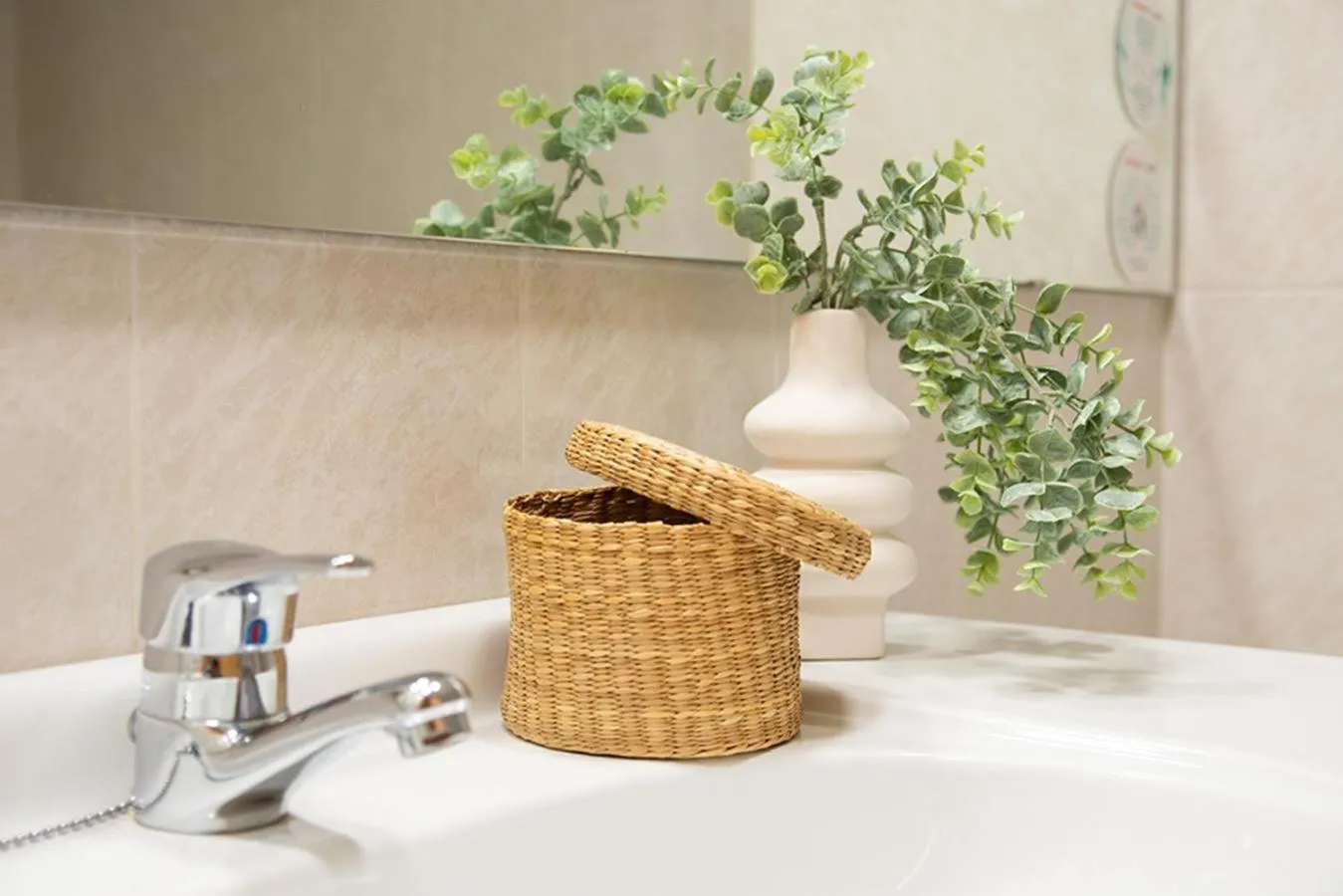 Bathroom in Hotel Condes de Haro