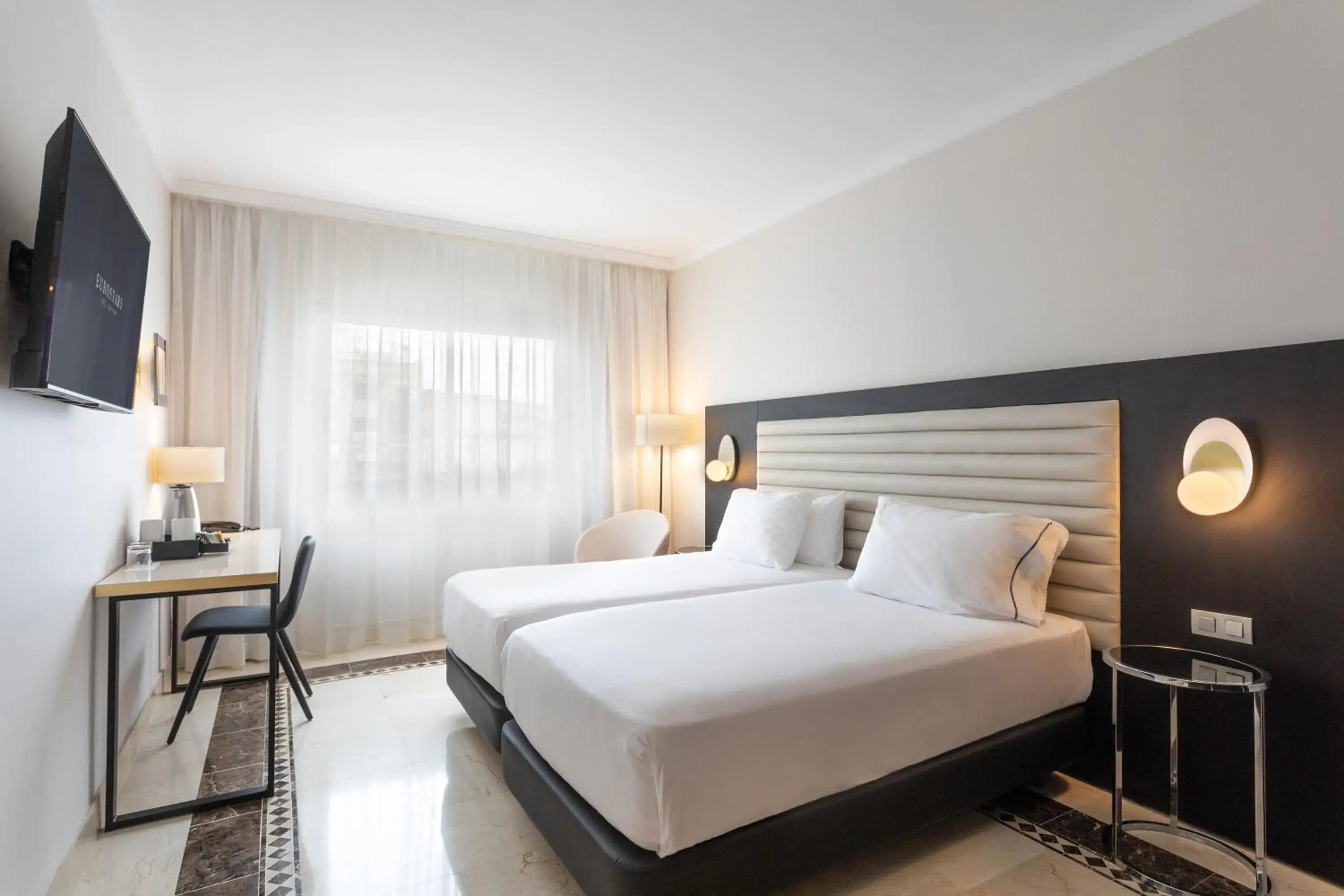 Bed in Eurostars Cristal Palace Bed in Eurostars Cristal Palace