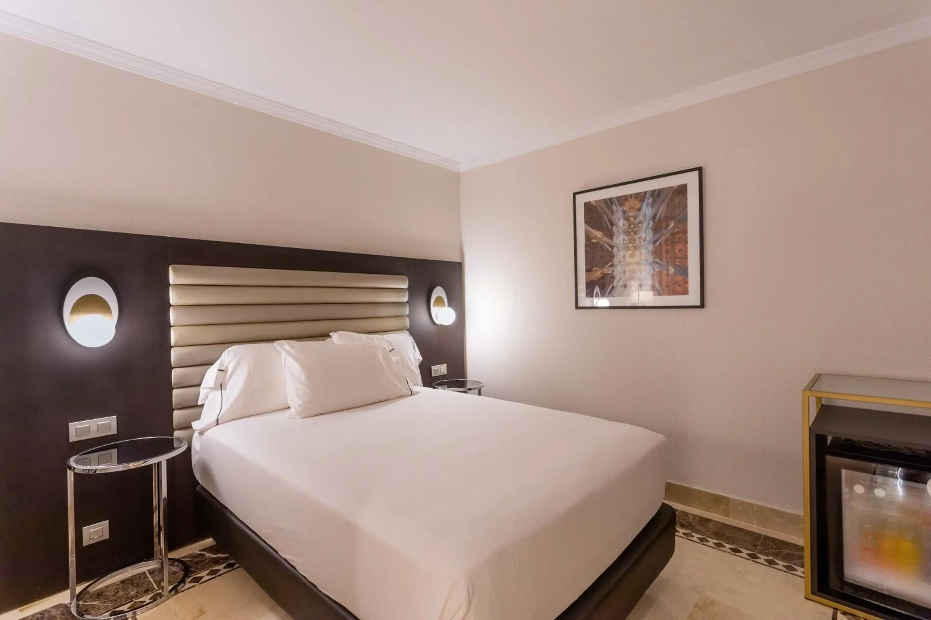 Bed in Eurostars Cristal Palace Bed in Eurostars Cristal Palace