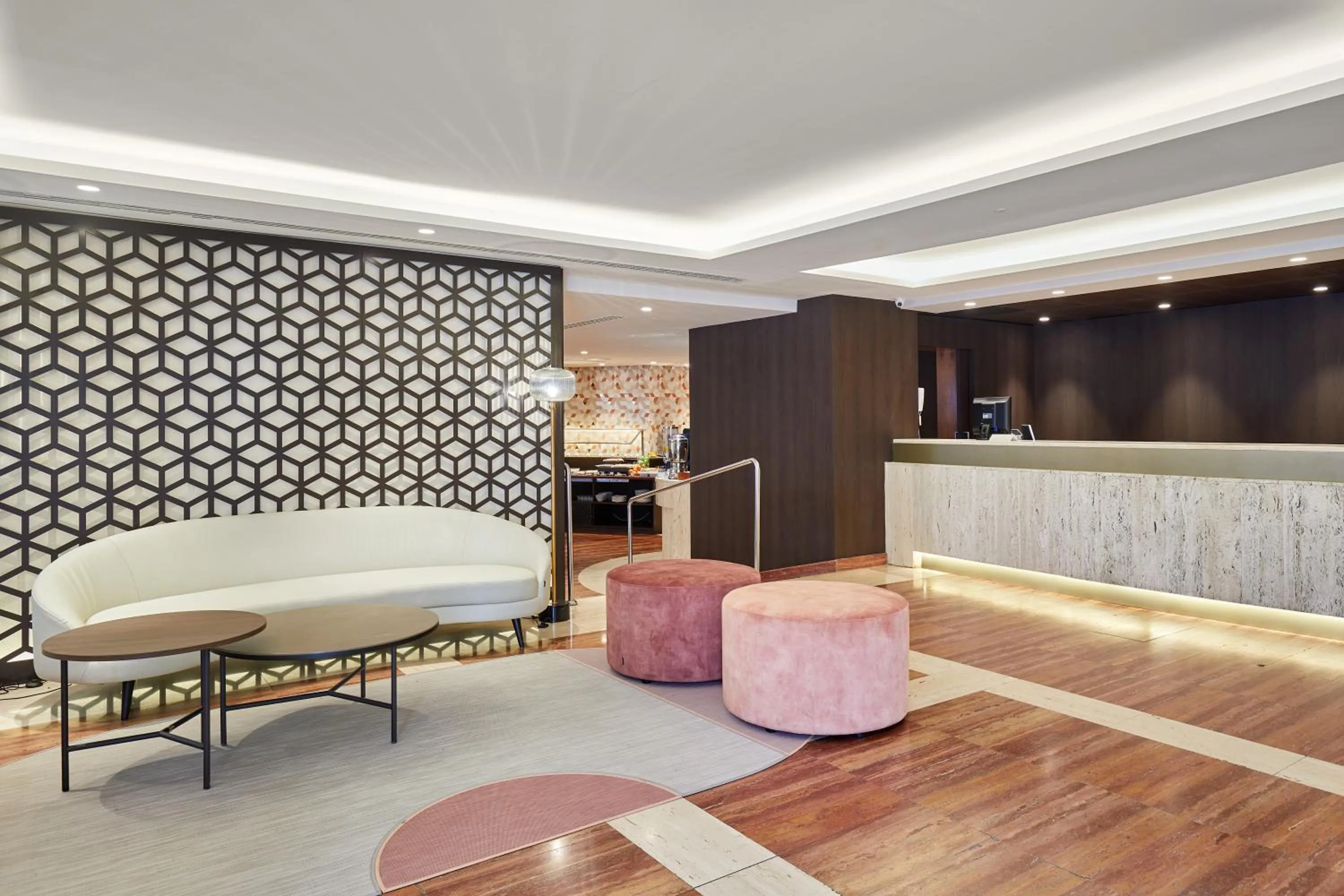 Lobby or reception in Exe Mitre