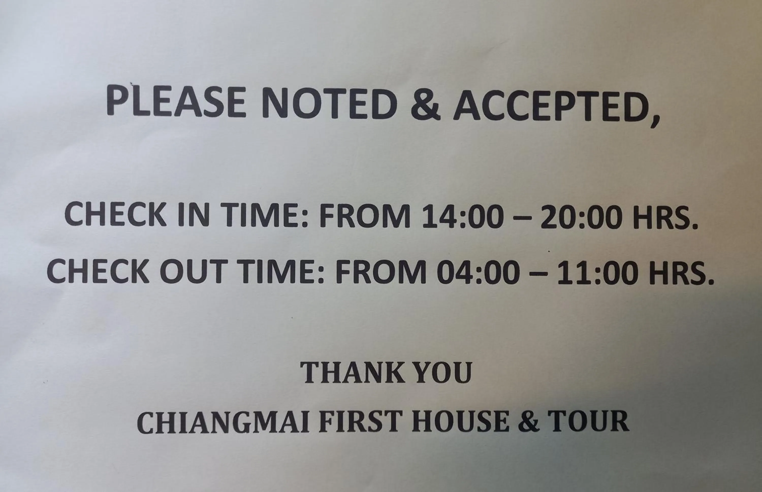 Chiangmai First House & Tour