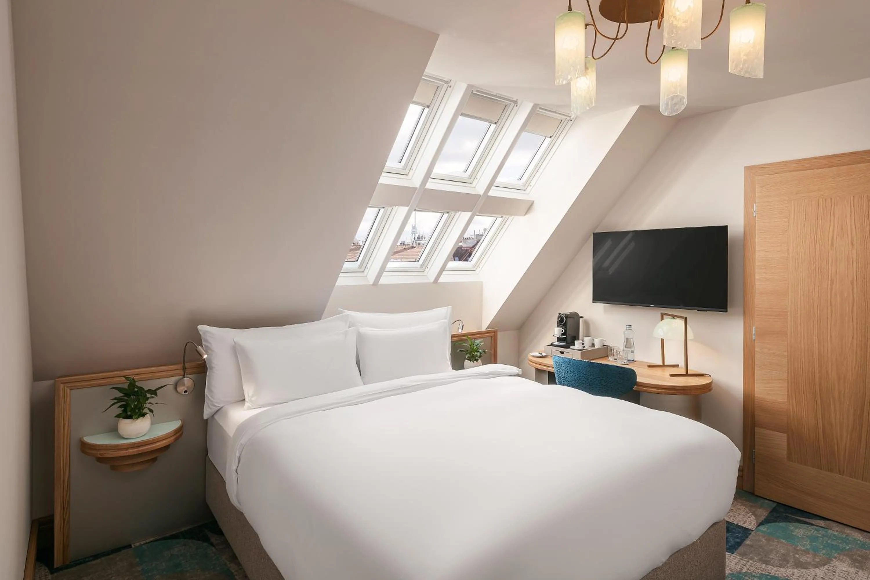 Bed in Allure Hotel & Residence Prague