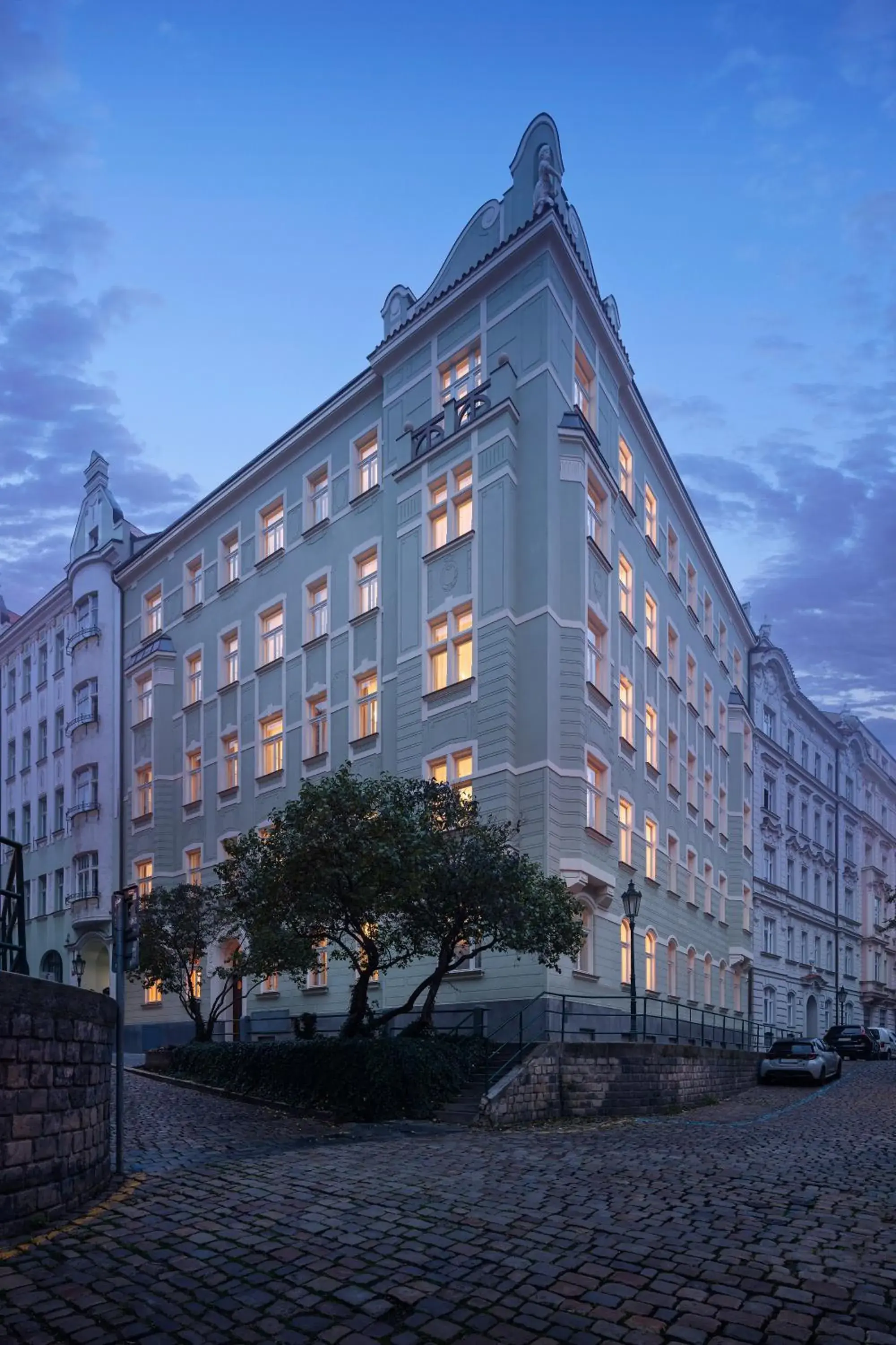 Property building in Allure Hotel & Residence Prague Property building in Allure Hotel & Residence Prague