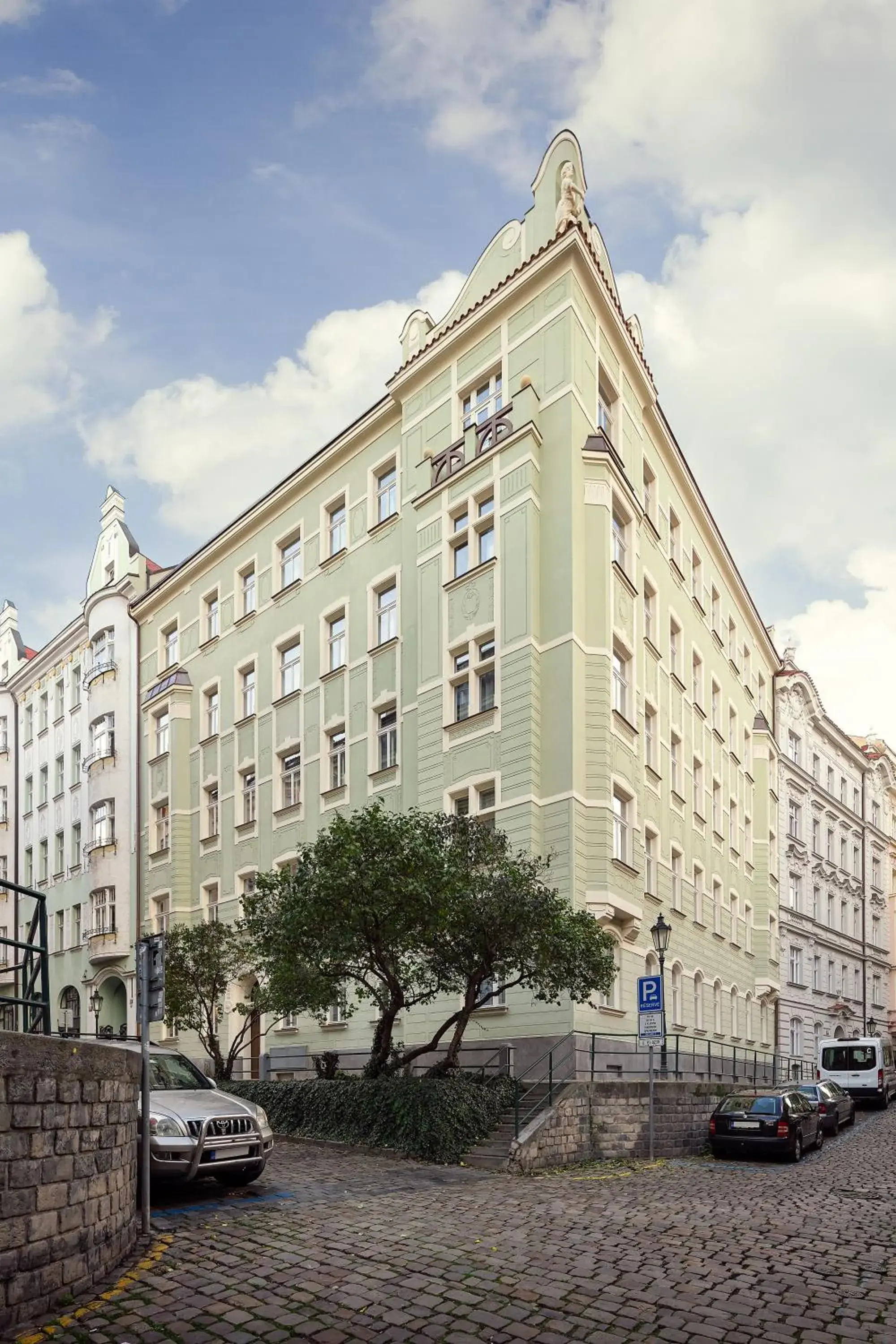 Facade/entrance in Allure Hotel & Residence Prague Facade/entrance in Allure Hotel & Residence Prague