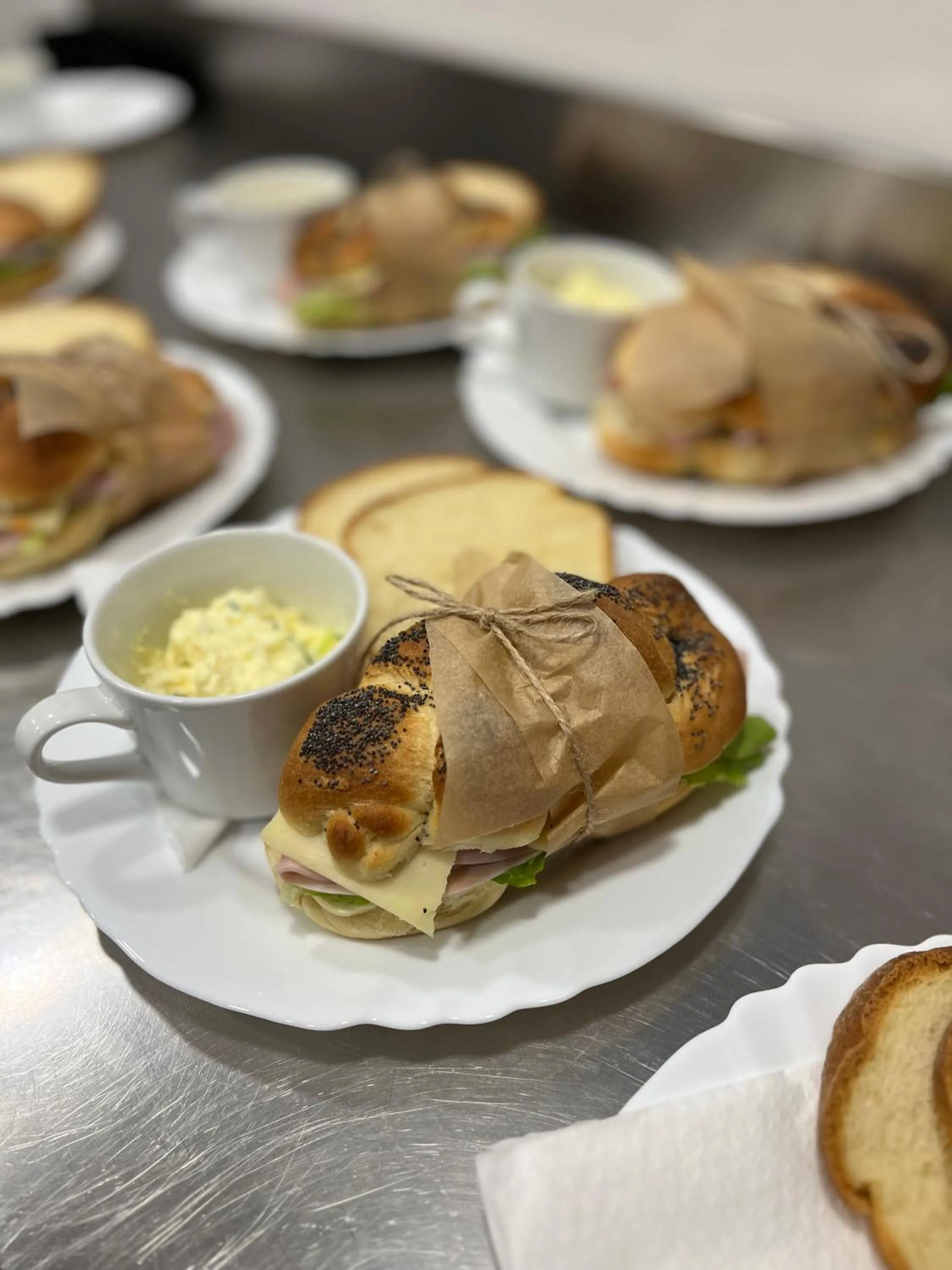 Food close-up in Hotel Edvard