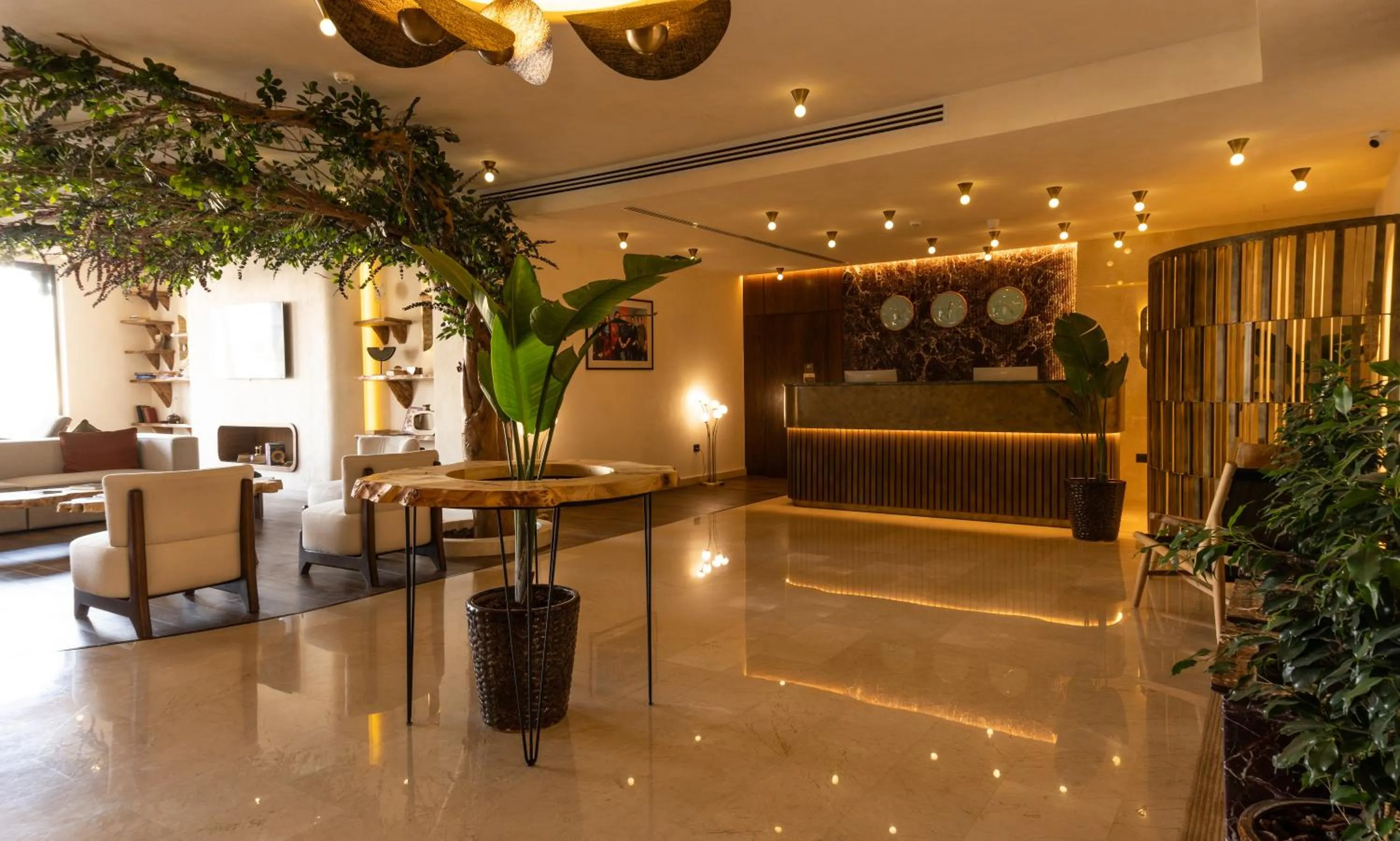 Seating area in Bratus Hotel