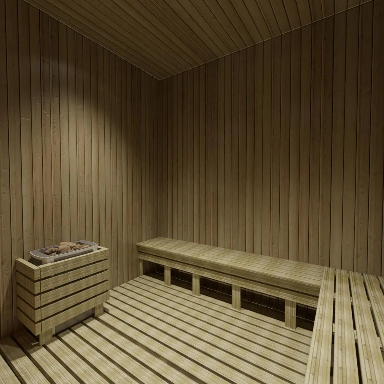 Sauna in Bratus Hotel