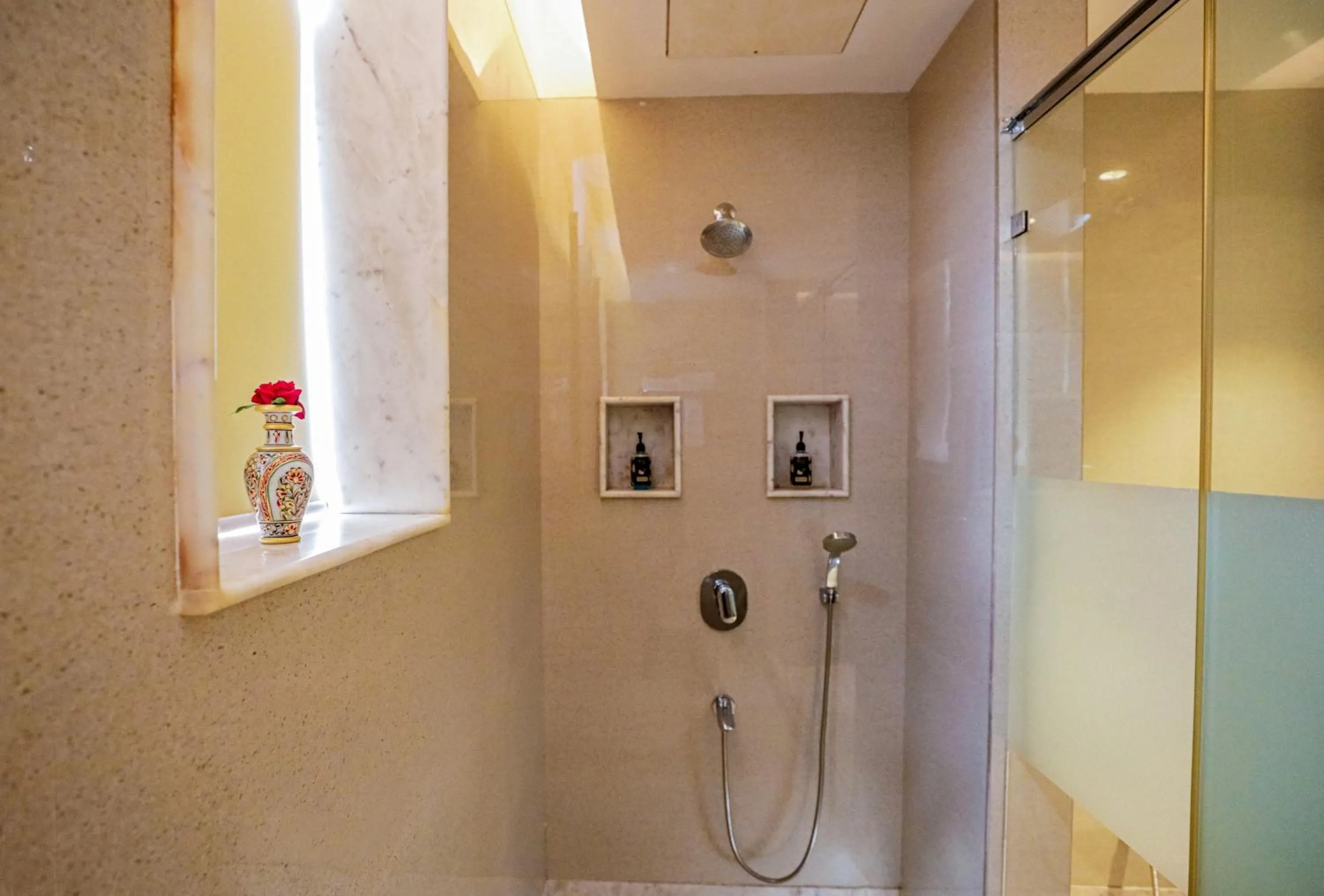 Shower in Gulab Kothi by Royal Orchid Hotels Limited Varanasi