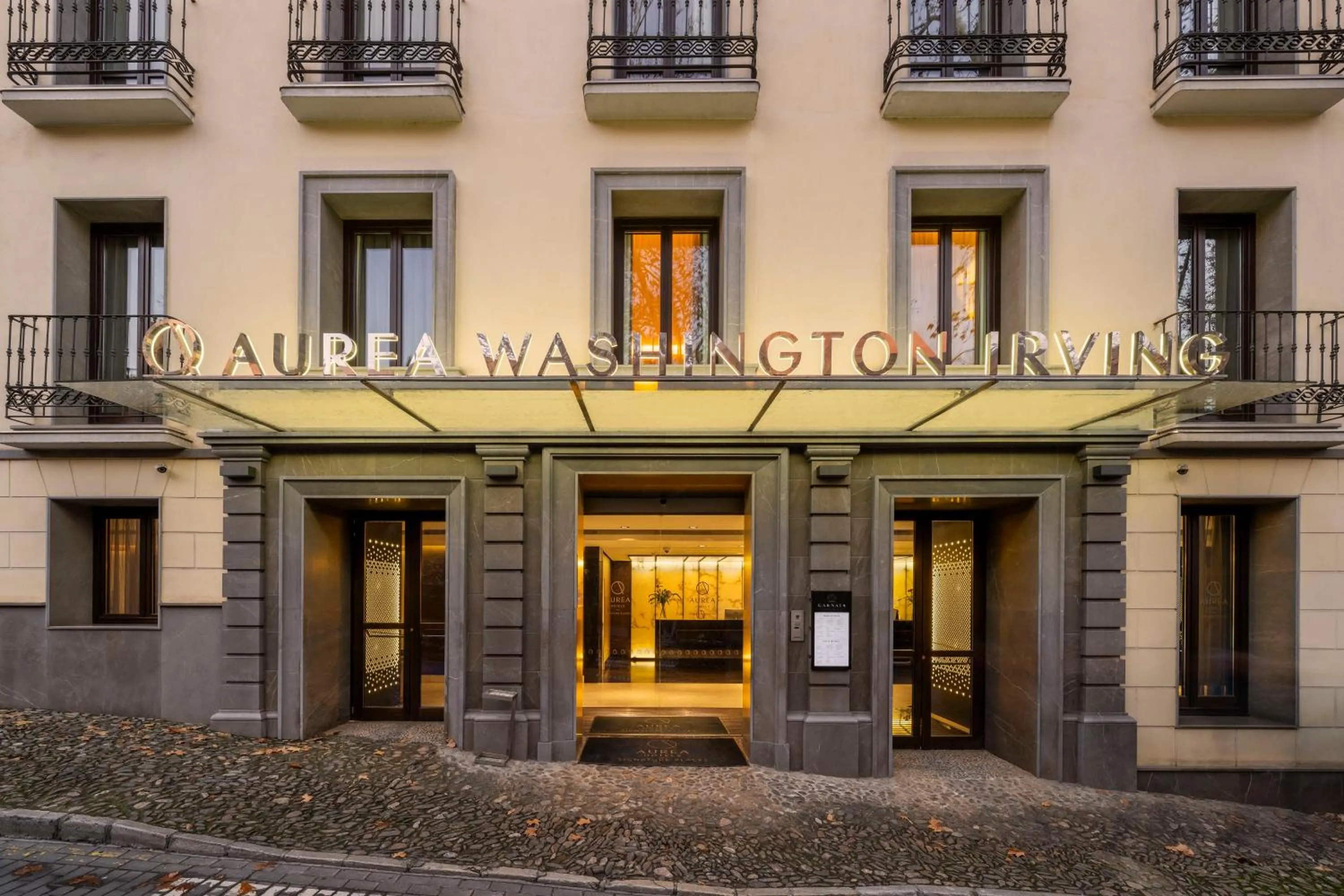 Property building in Áurea Washington Irving by Eurostars Hotel Company