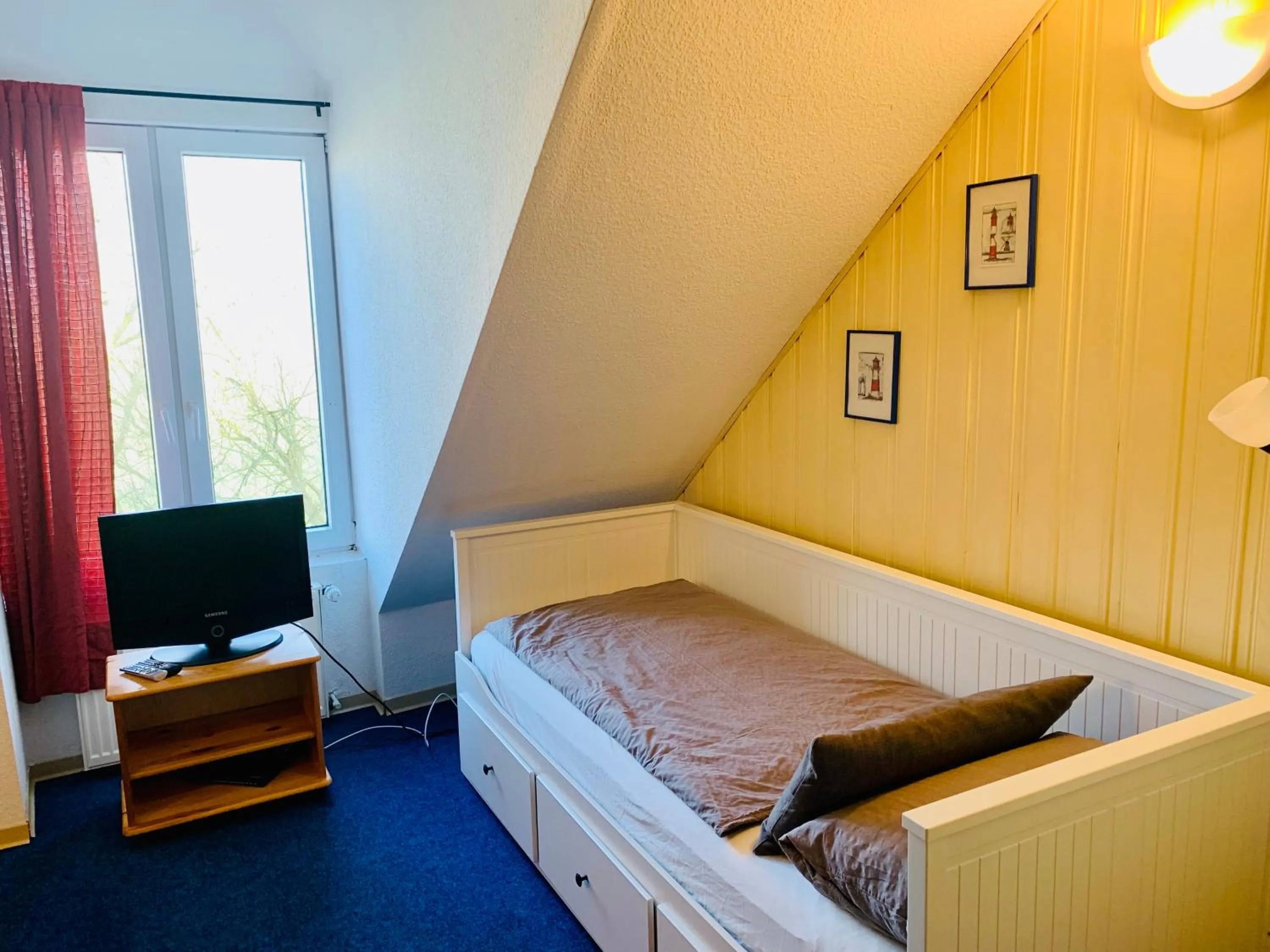 Bed in Pension Altes Zollhaus