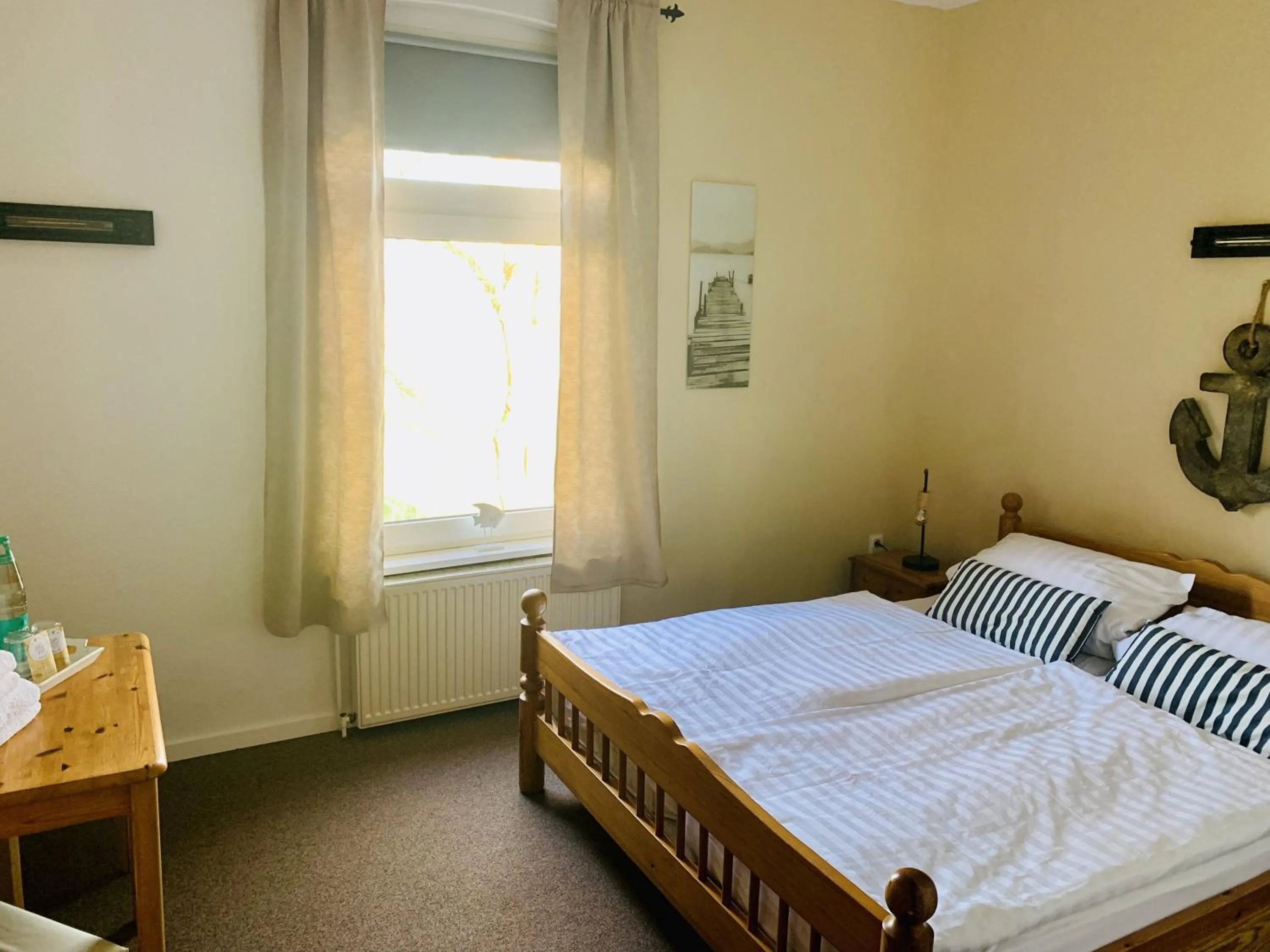 Bed in Pension Altes Zollhaus