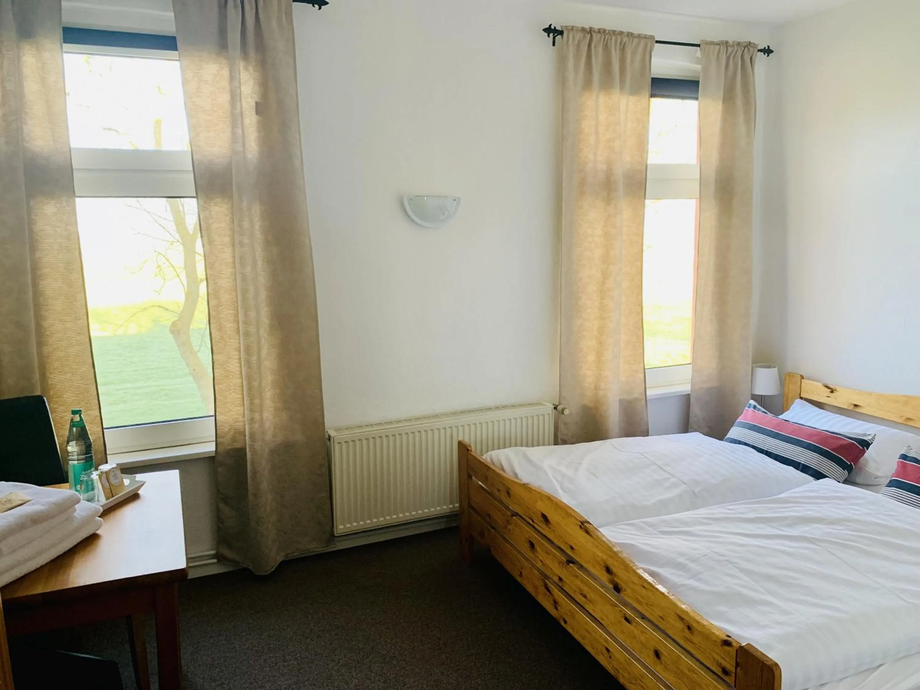 Bed in Pension Altes Zollhaus