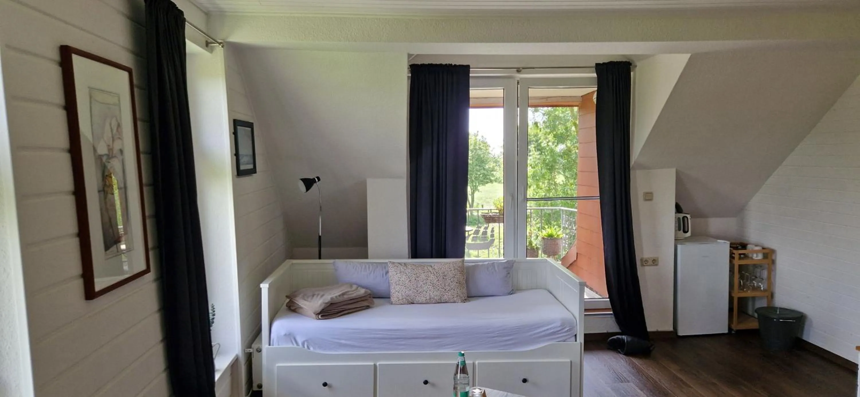 Bed in Pension Altes Zollhaus