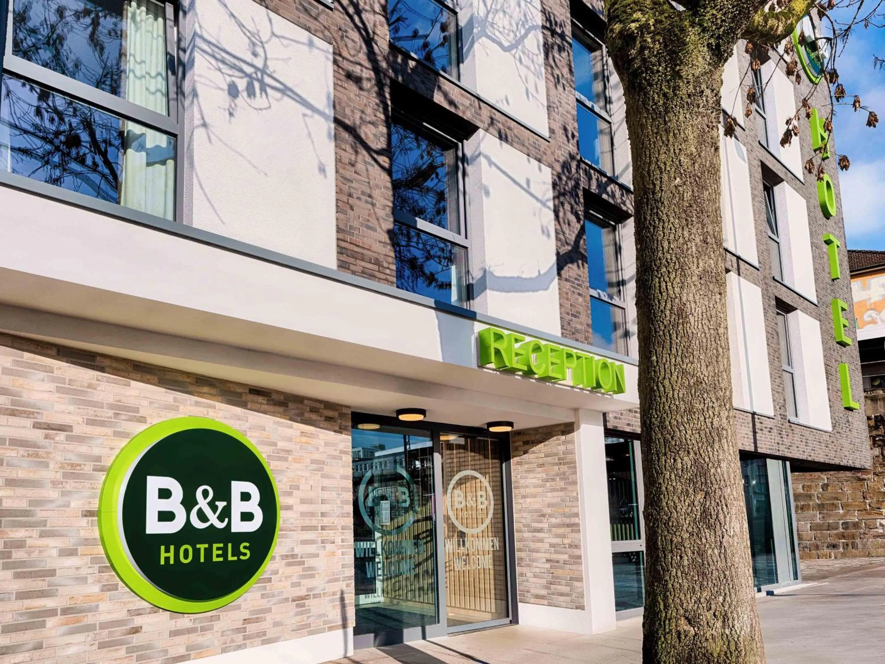 Property building in B&B Hotel Bochum-City