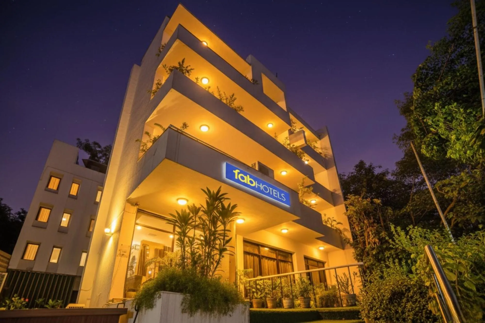 Property building in FabHotel BMK Grand