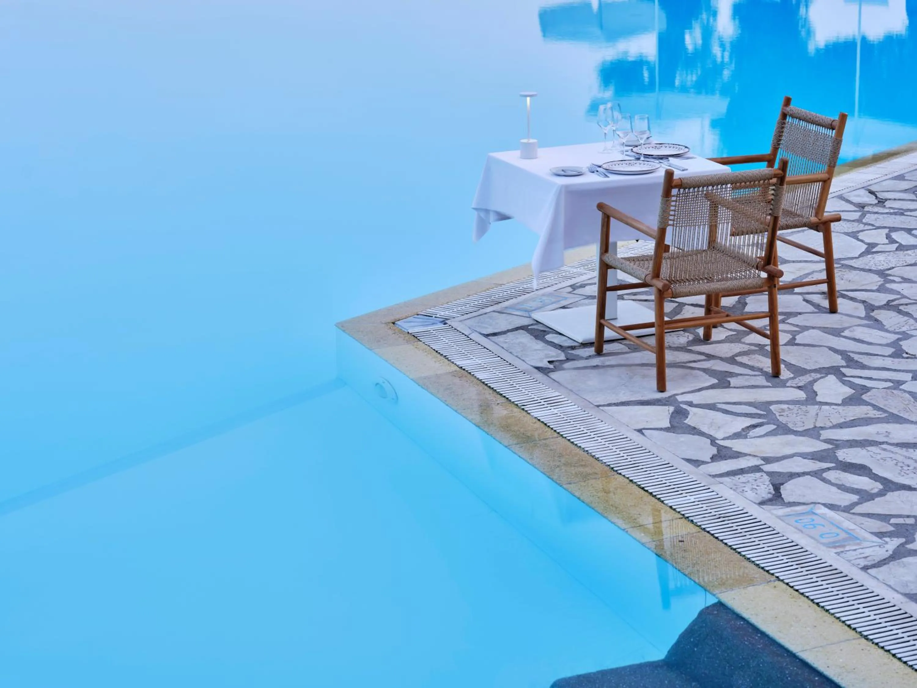 Dining area in Atlantica Nissaki Beach - Adults Only