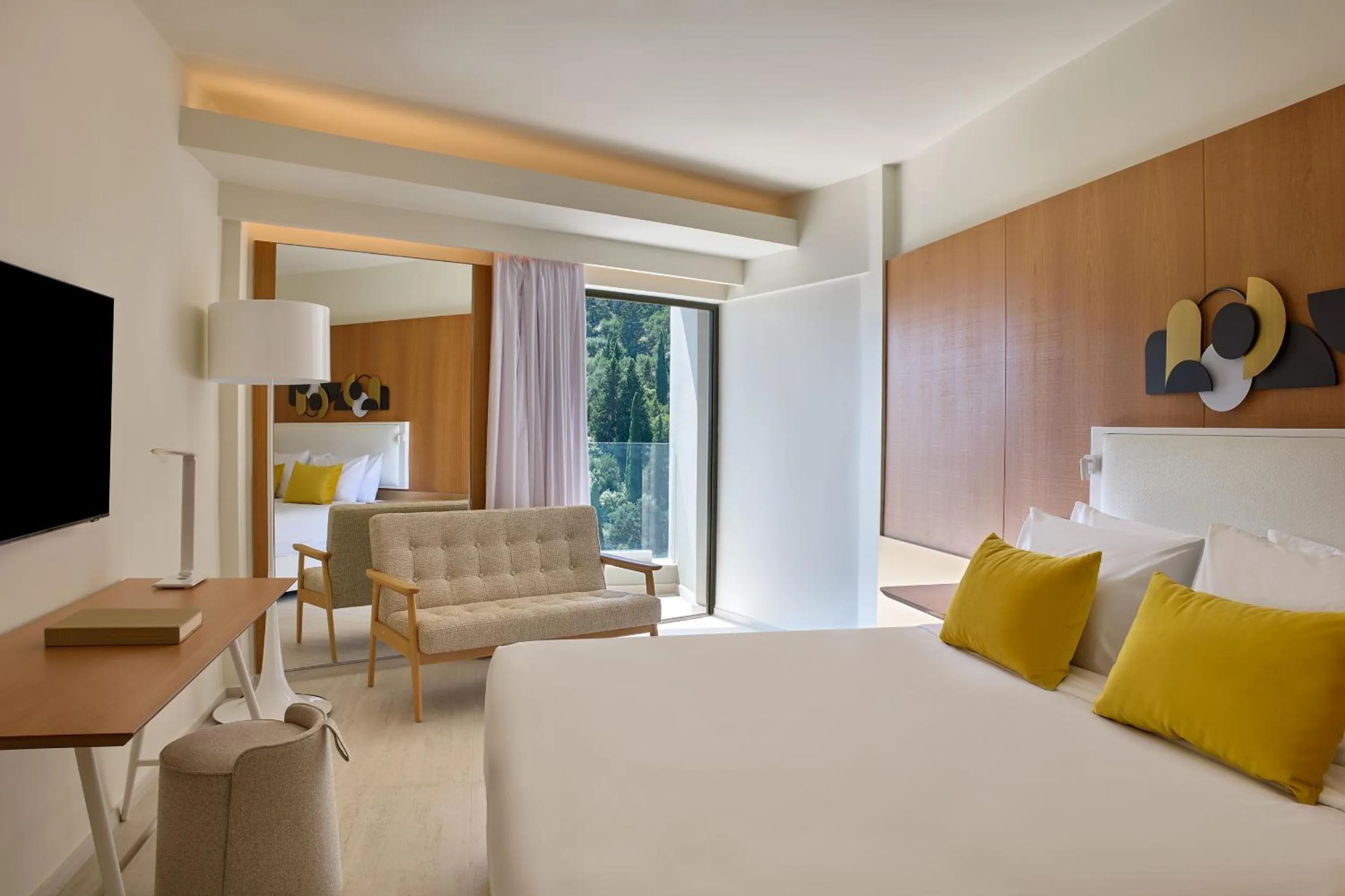 Bed in Atlantica Nissaki Beach - Adults Only