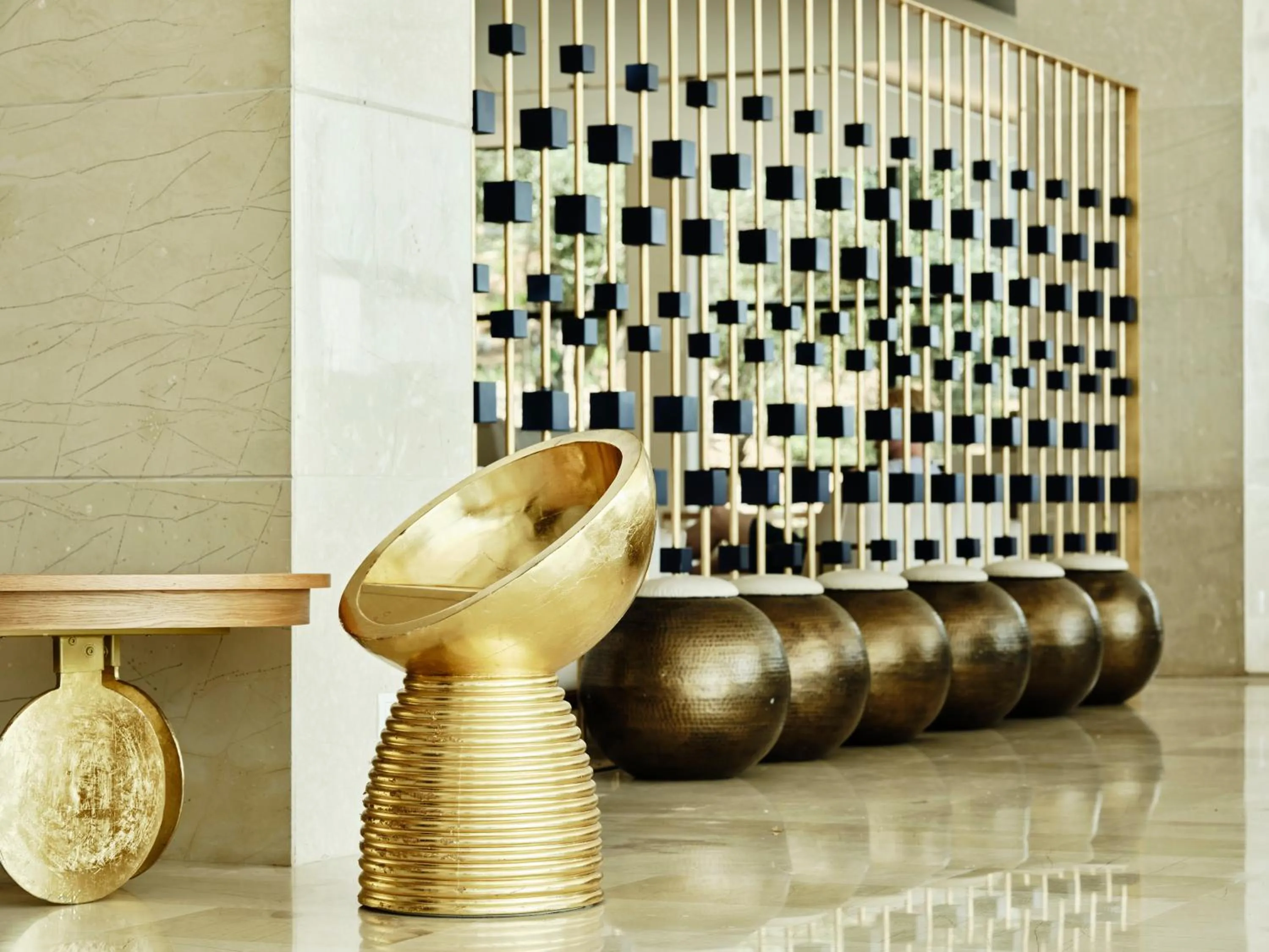 Seating area in Atlantica Nissaki Beach - Adults Only