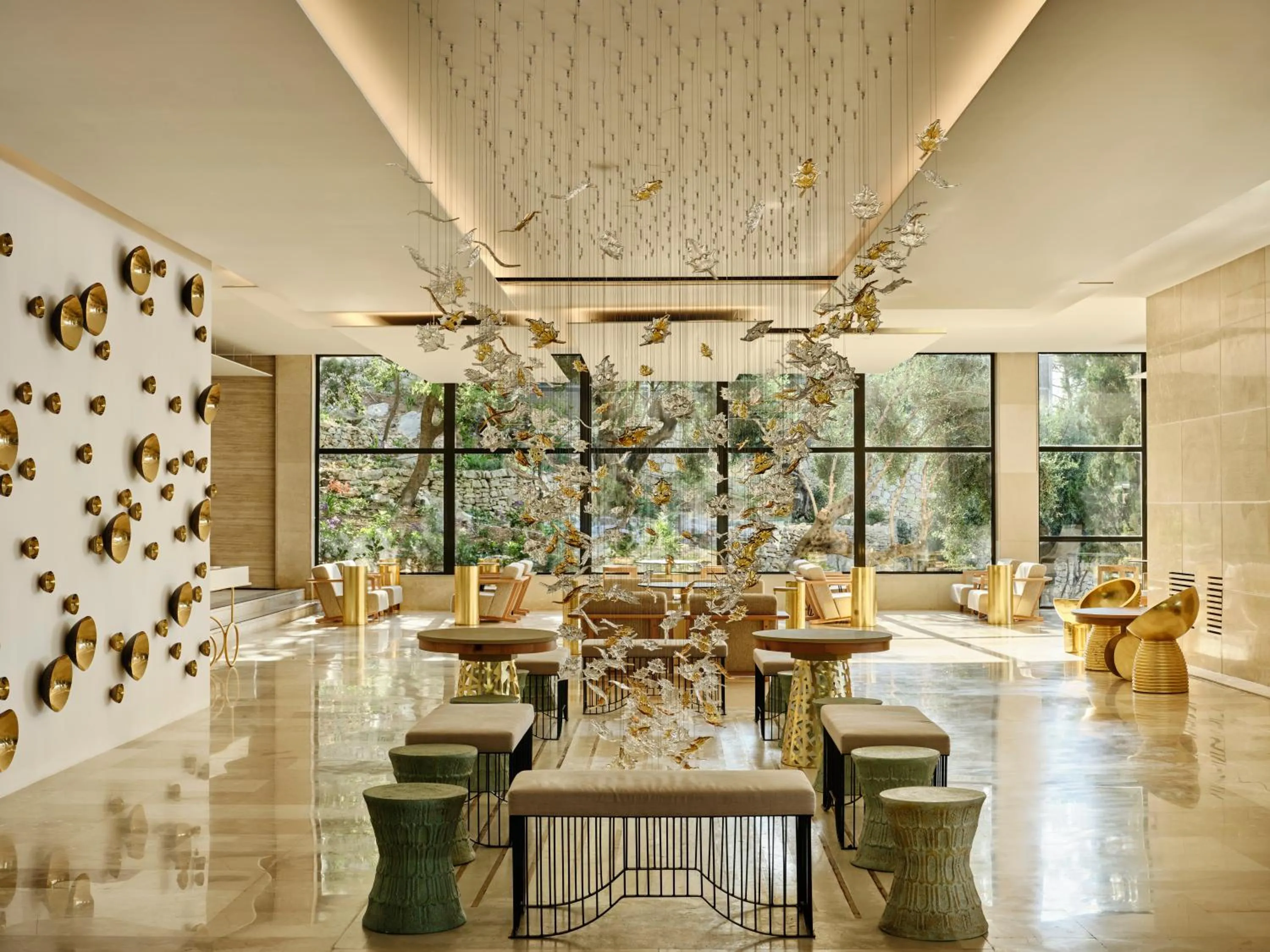 Seating area in Atlantica Nissaki Beach - Adults Only