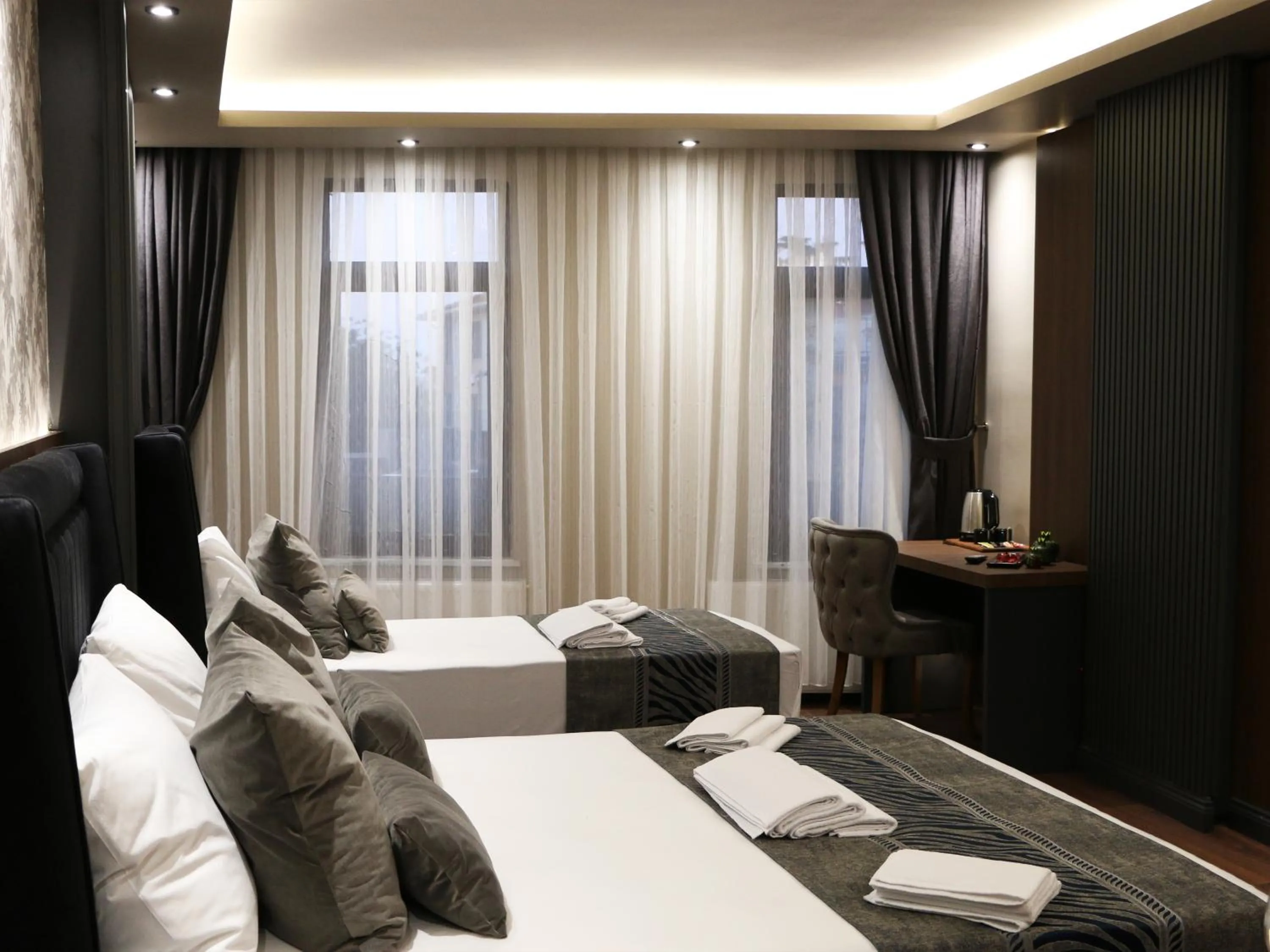 Bed in GRAND ÜSKÜDAR OTEL