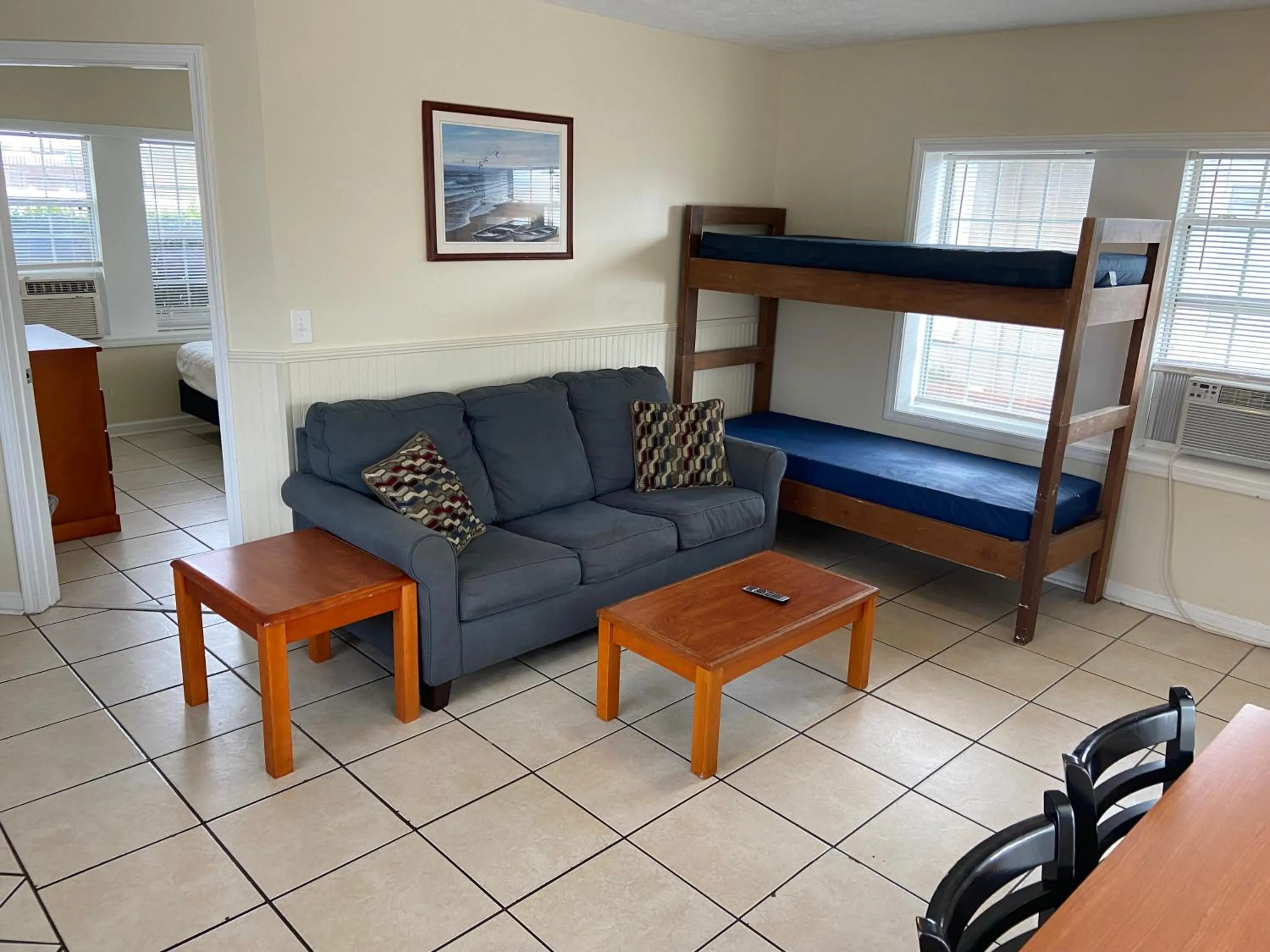 Seating area in Cottages Christian Retreat