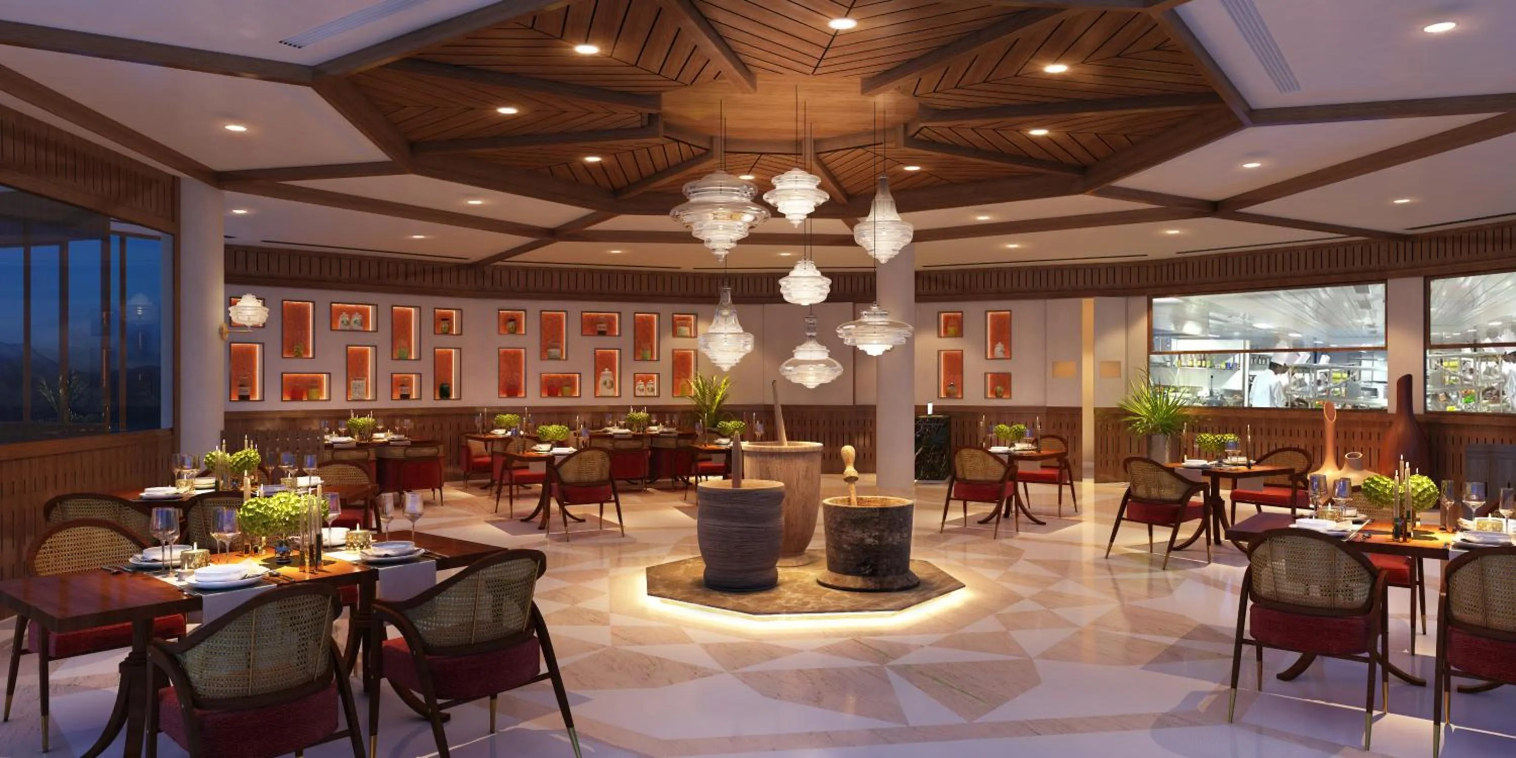 Restaurant/places to eat in Taj Wayanad Resort & Spa, Kerala