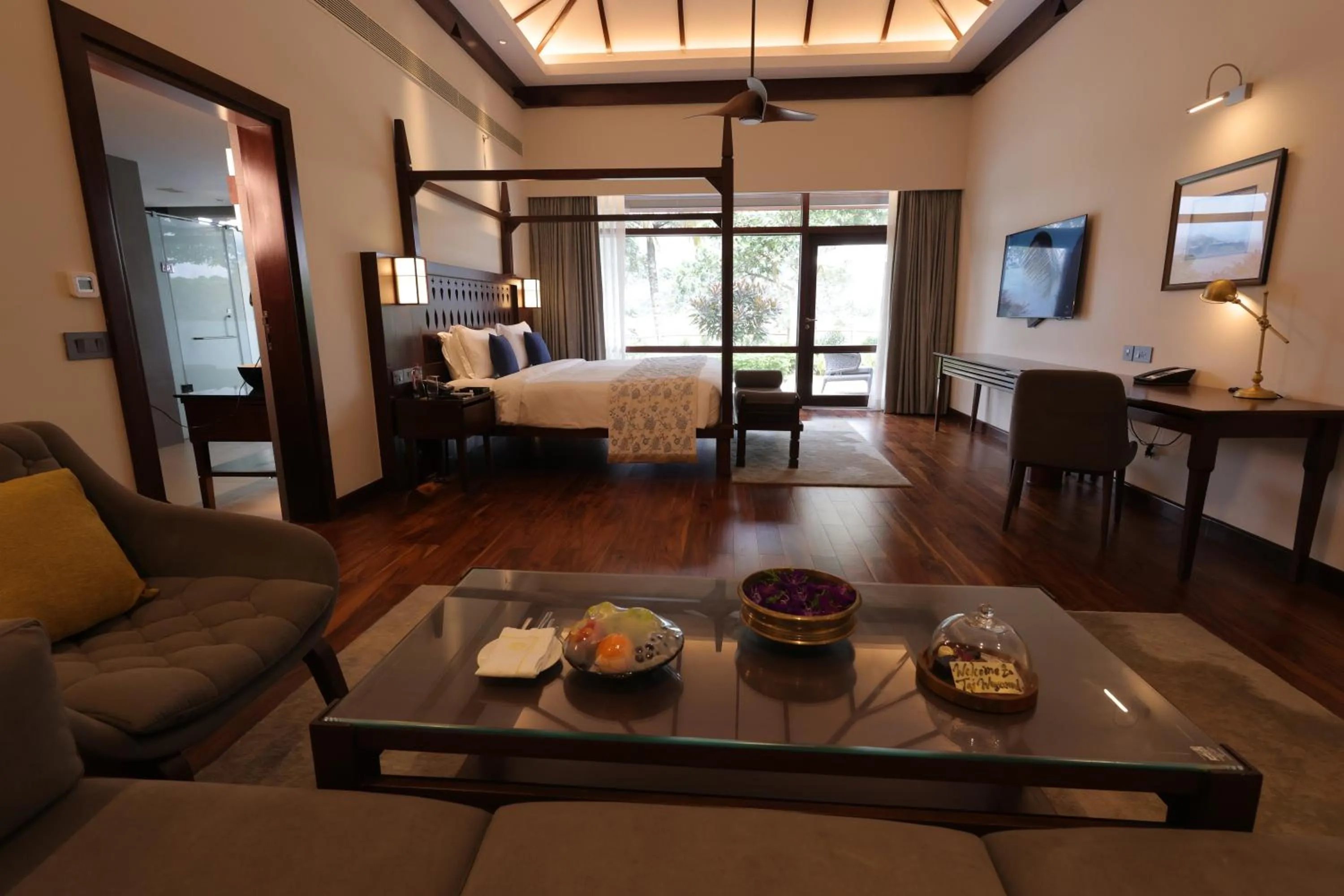 Bed in Taj Wayanad Resort & Spa, Kerala