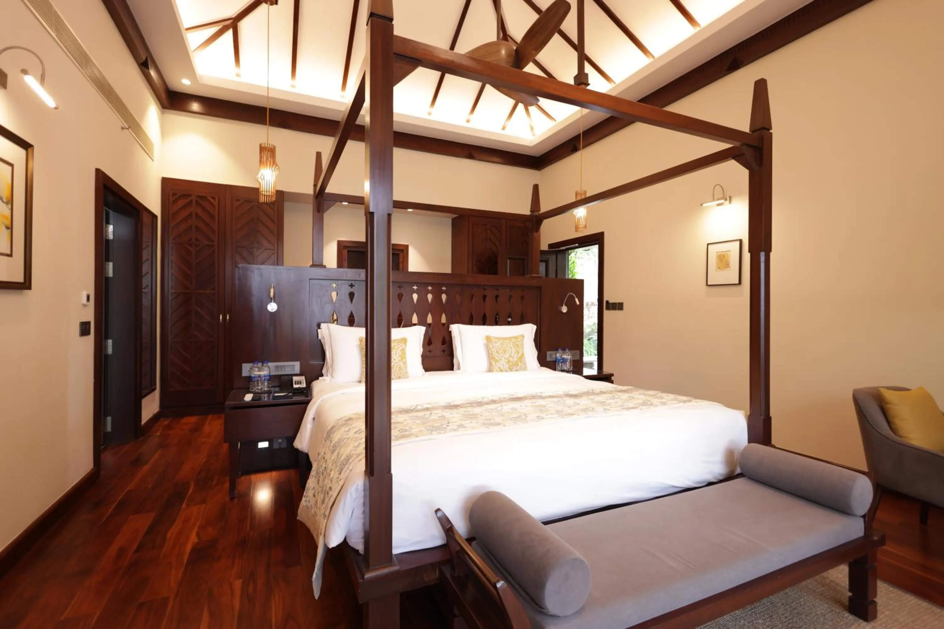 Bed in Taj Wayanad Resort & Spa, Kerala