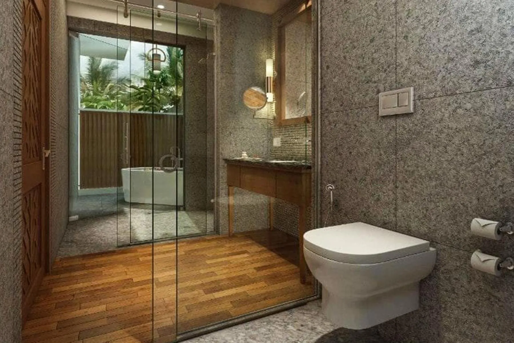 Bathroom in Taj Wayanad Resort & Spa, Kerala