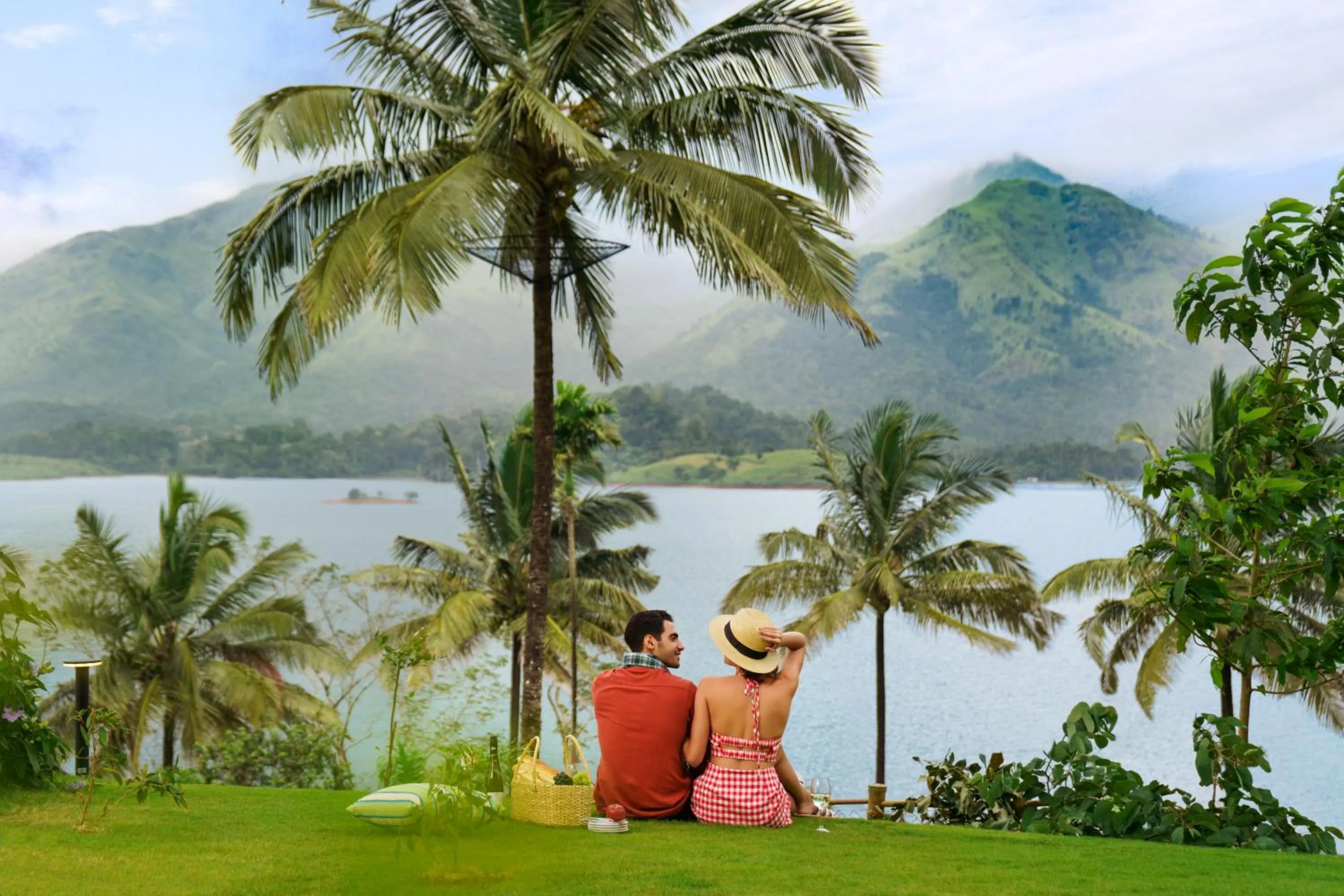 Natural landscape in Taj Wayanad Resort & Spa, Kerala