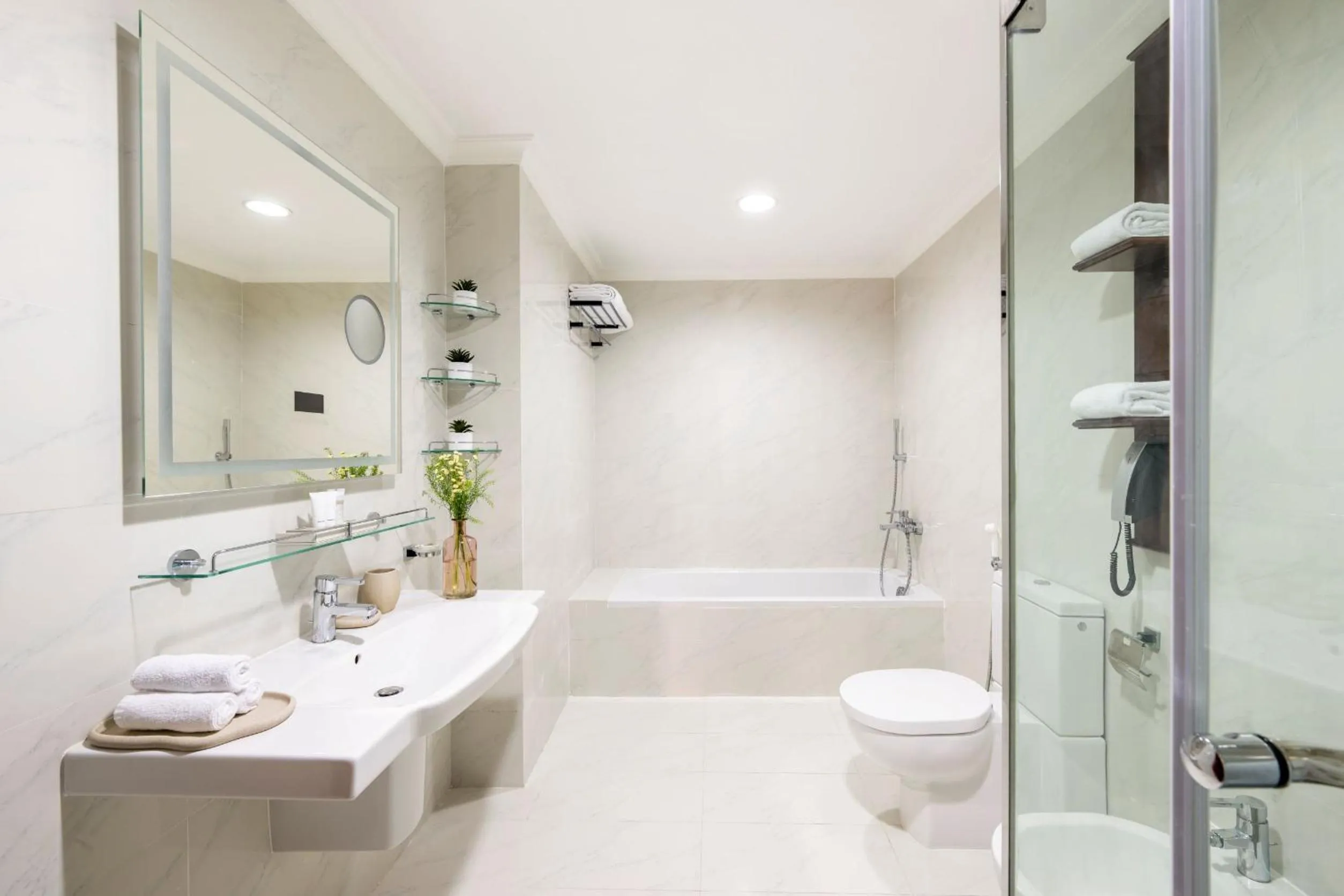 Bathroom in Dusit Hotel & Suites - Doha